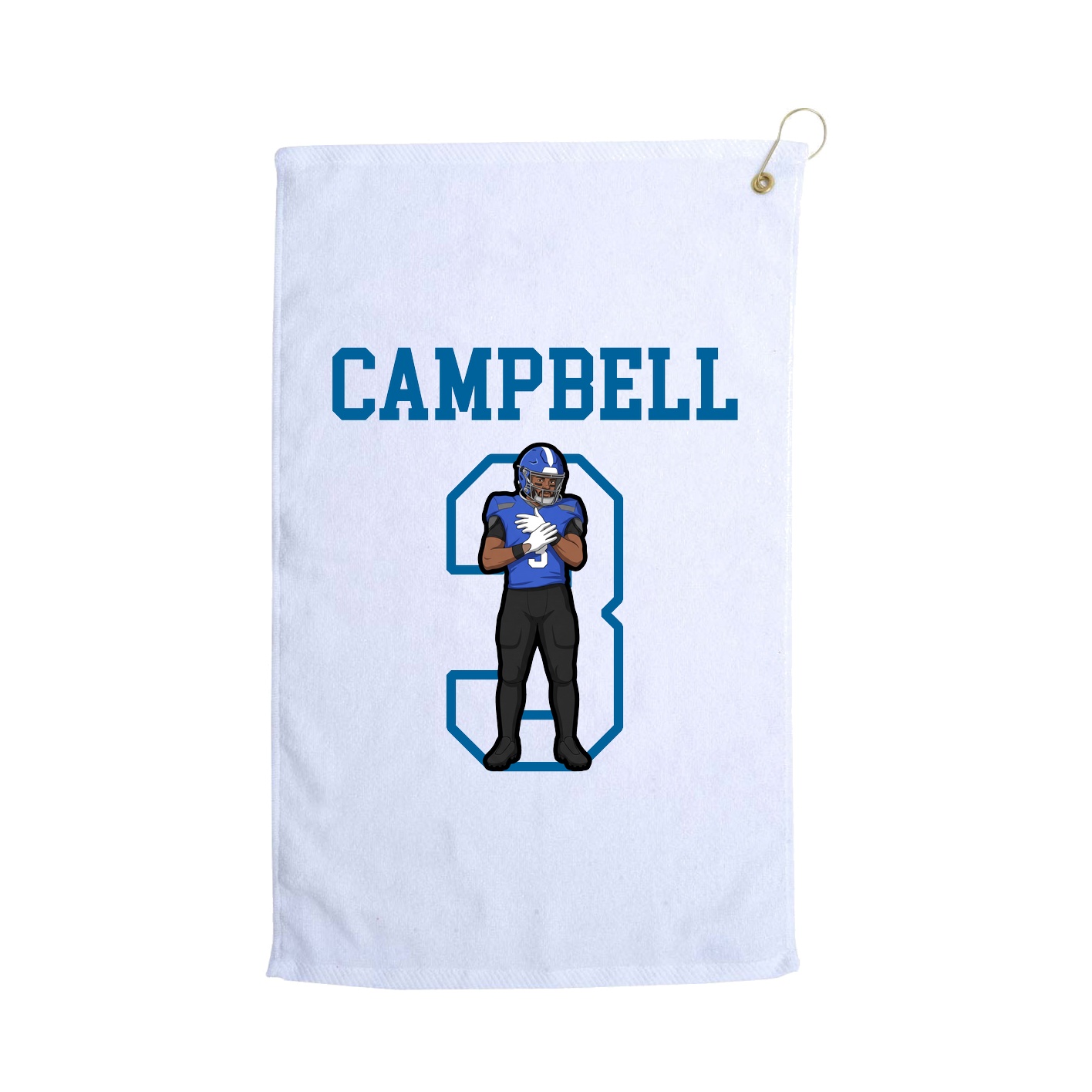 Golf Towel — Shirsey in White