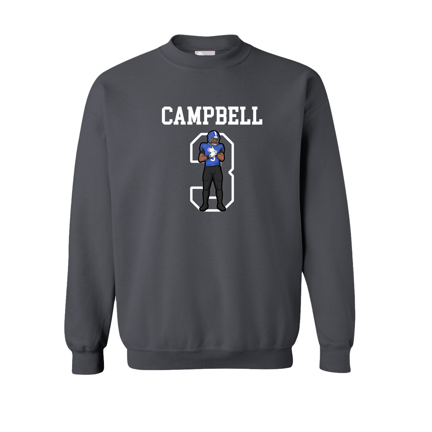 Fleece Crew — Shirsey in Grey