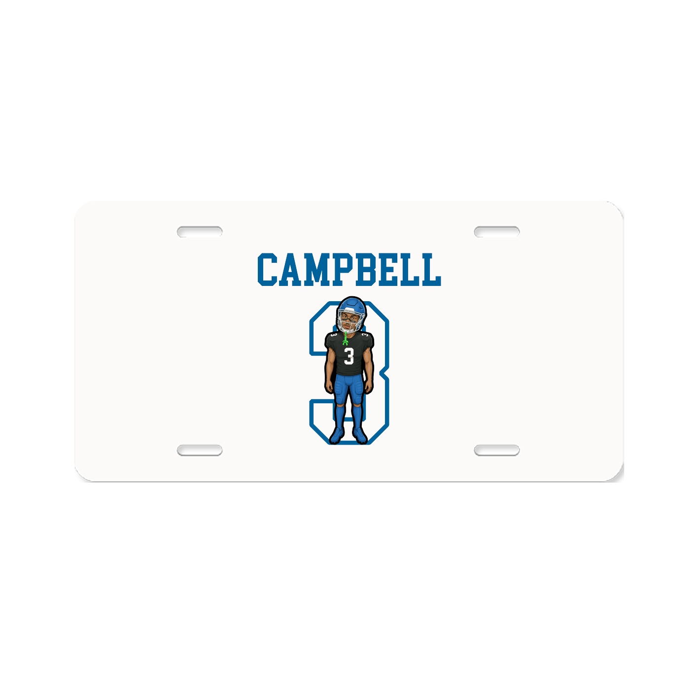 License Plate — Shirsey in Classic
