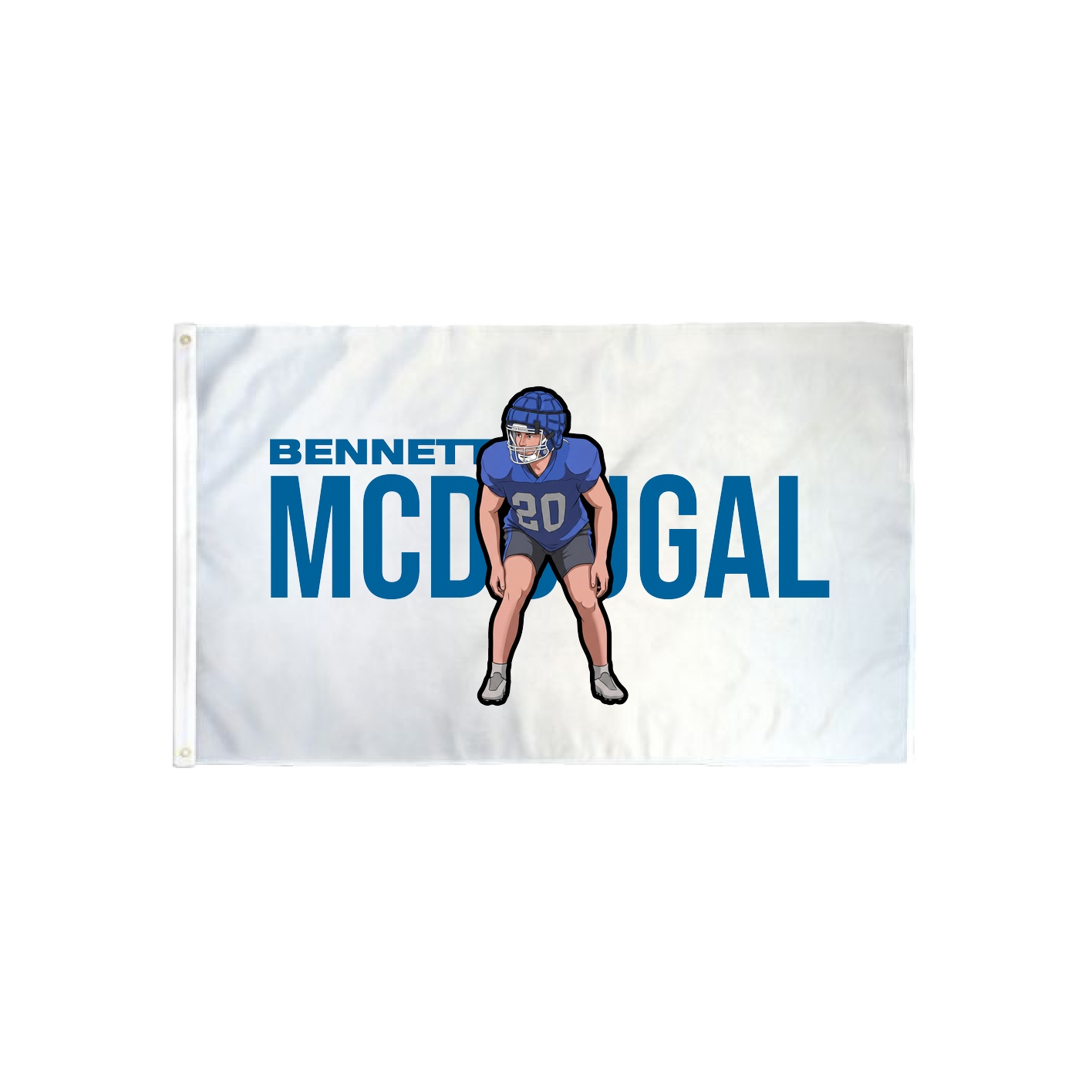 3x5 Flag — Player Name in Classic