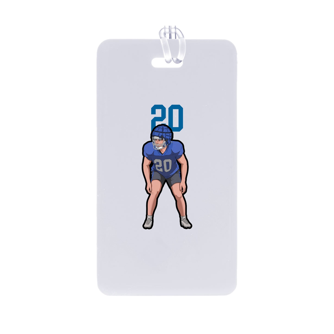 Bag Tag — Number Top in Classic