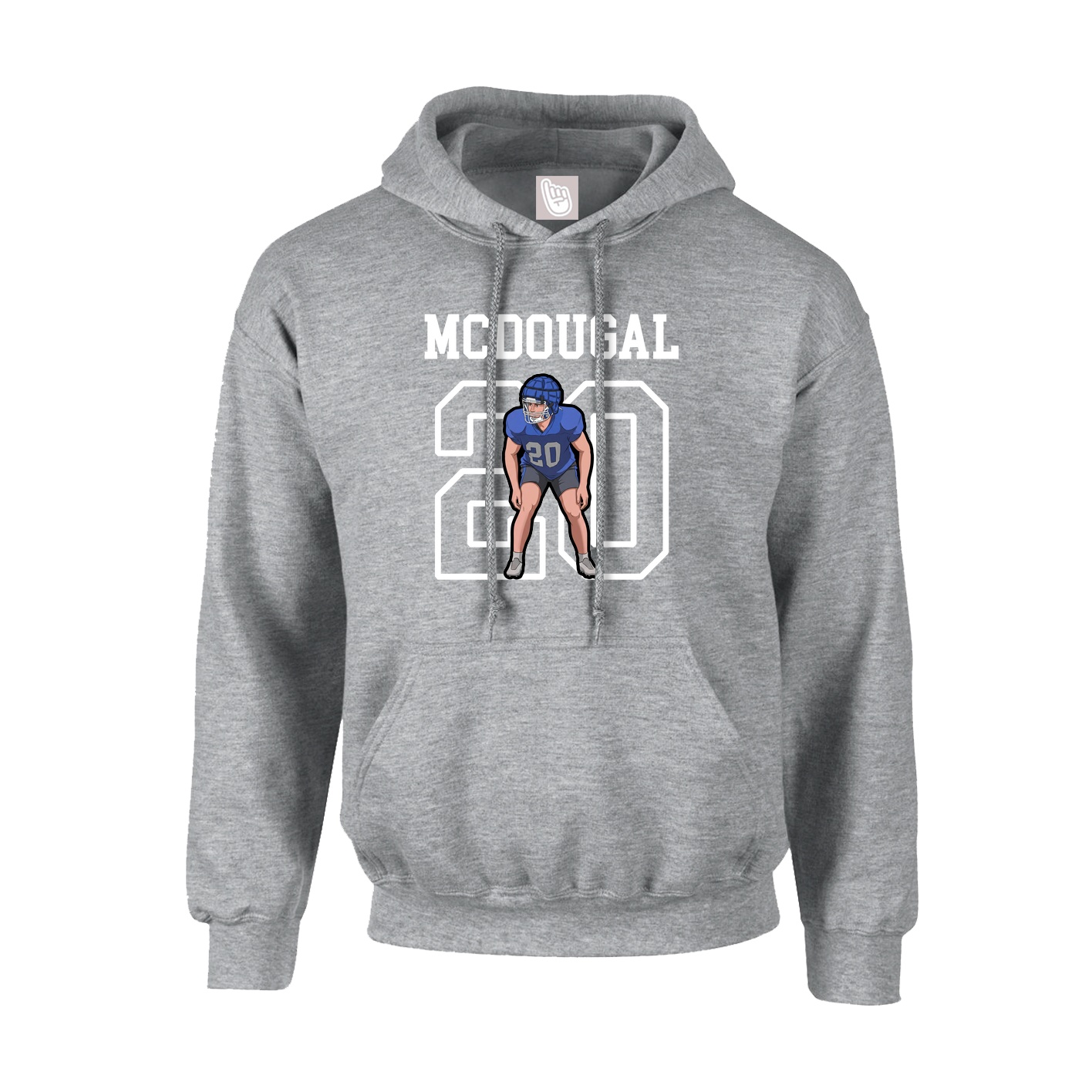 Hoodie — Shirsey in Grey