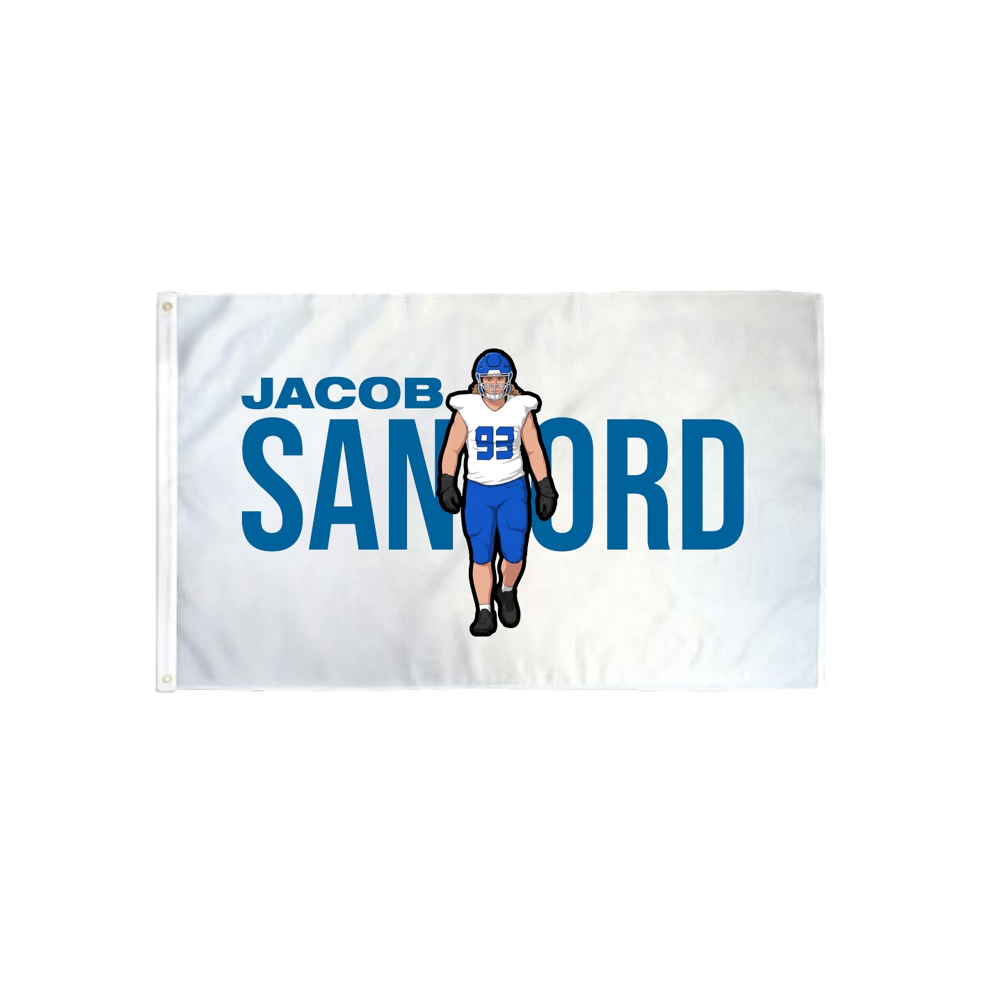 3x5 Flag — Player Name in Classic