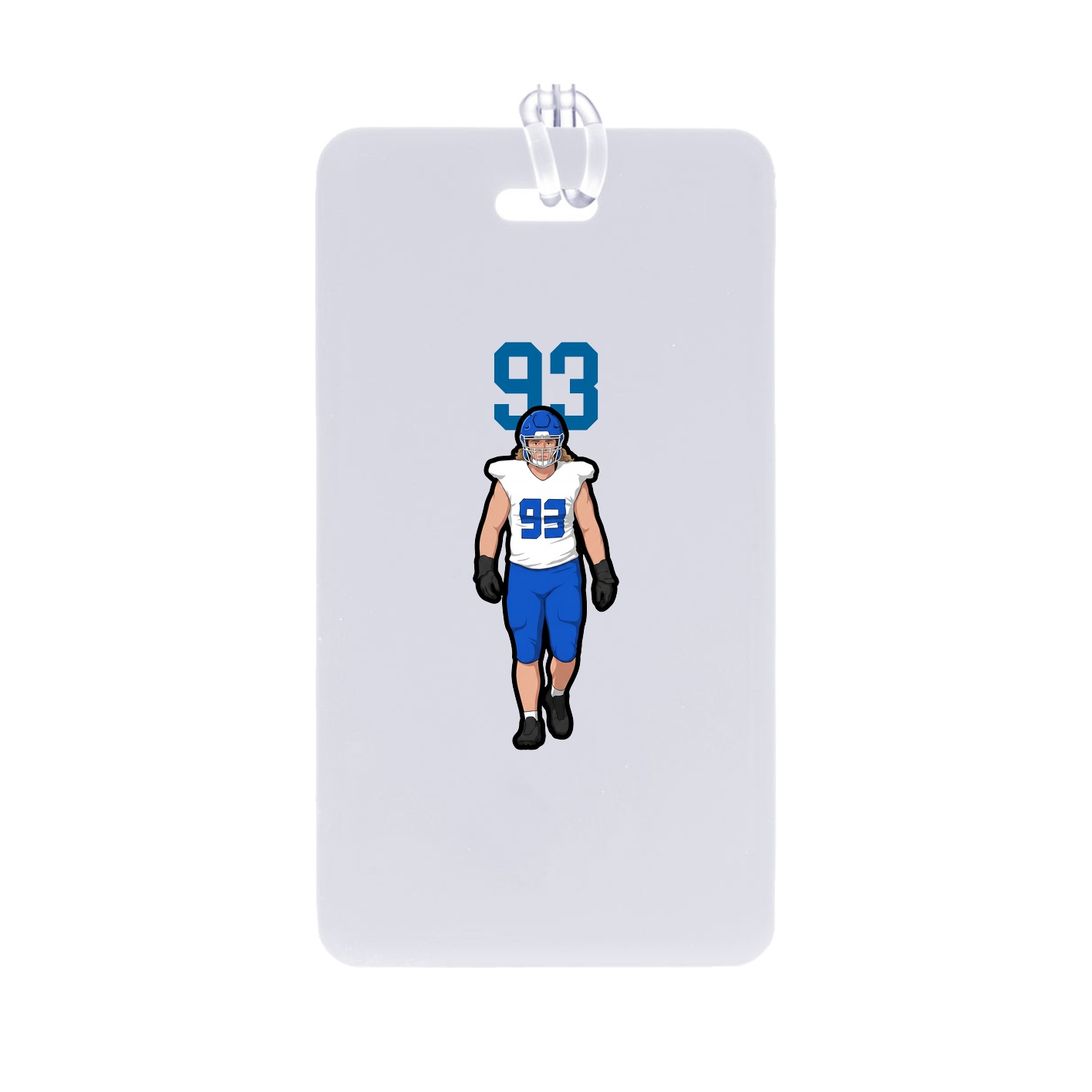 Bag Tag — Number Top in Classic