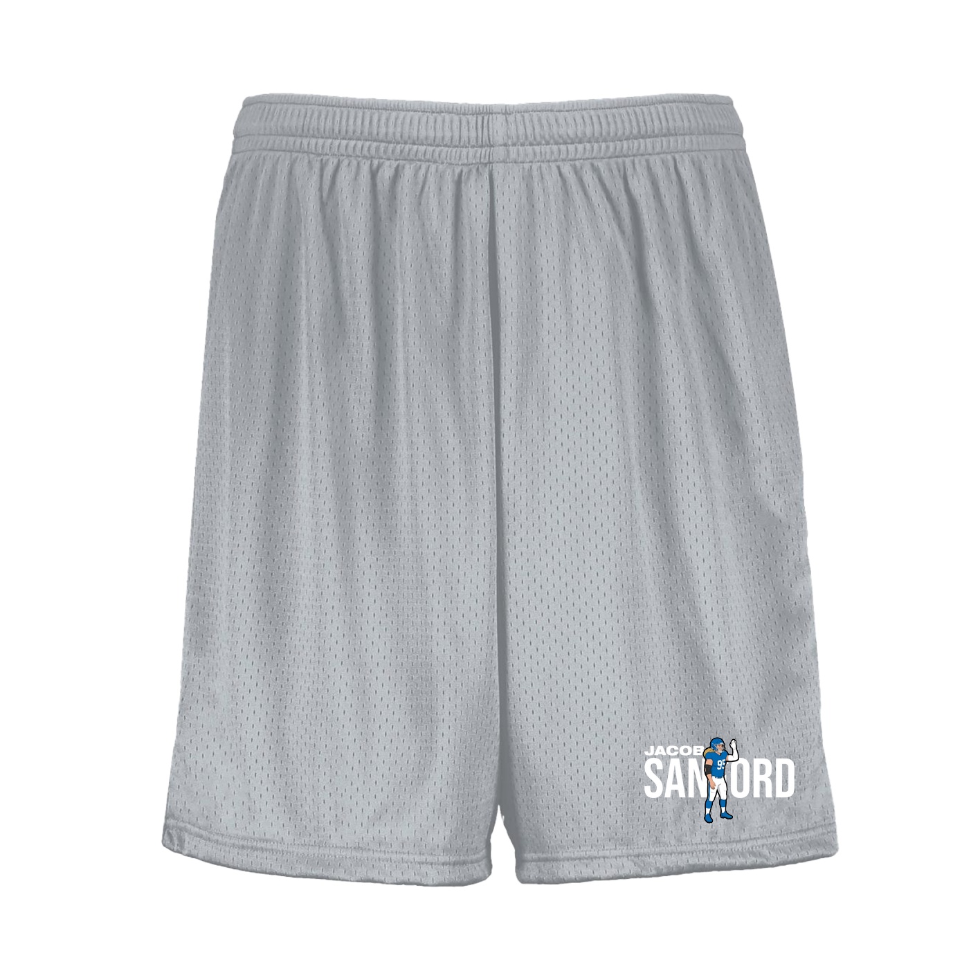 Shorts — Player Name in Silver