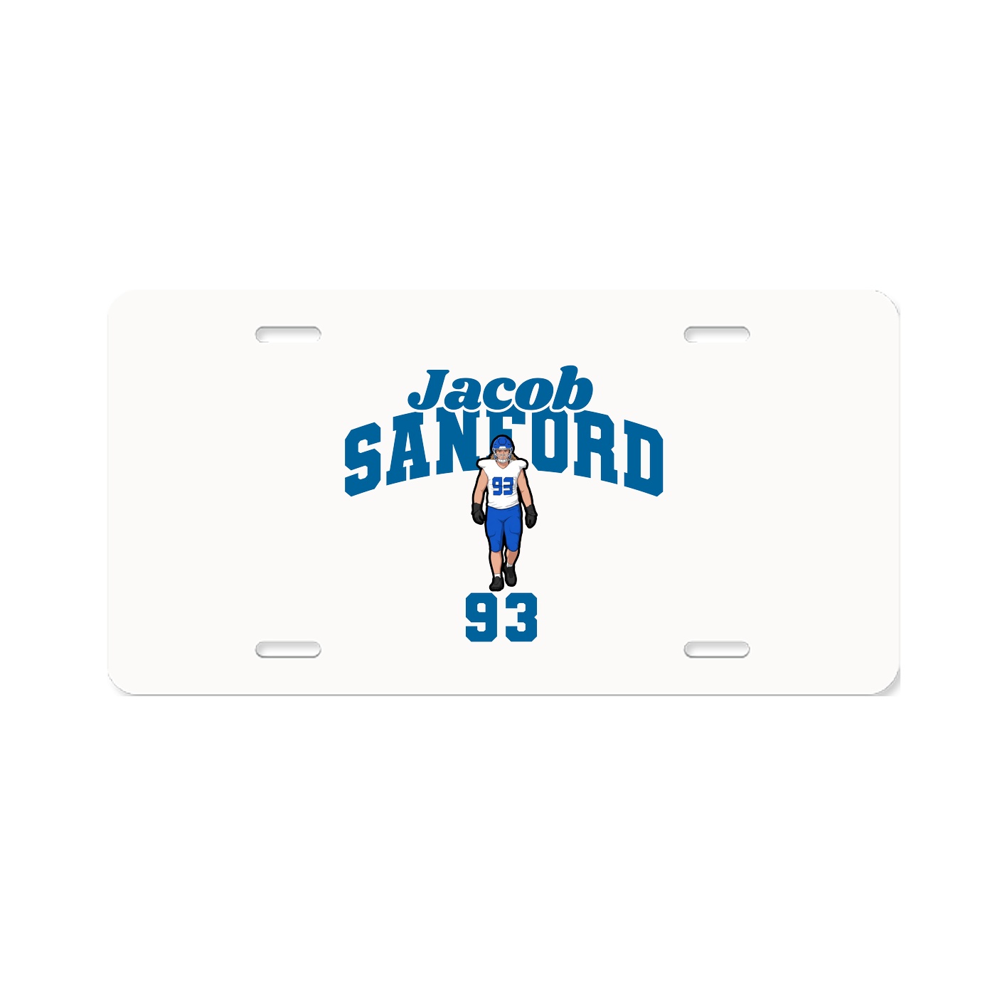 License Plate — Signature Arch in Classic