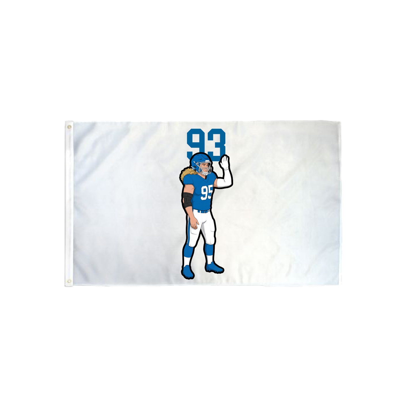 3x5 Flag — Number Top in Classic