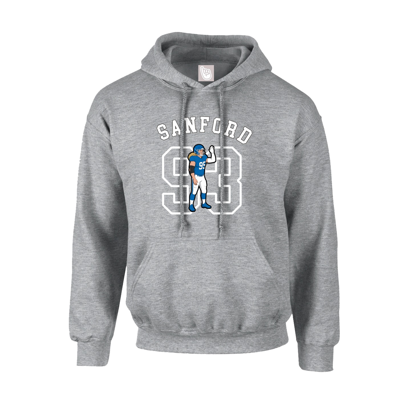 Hoodie — Shirsey Arch in Grey