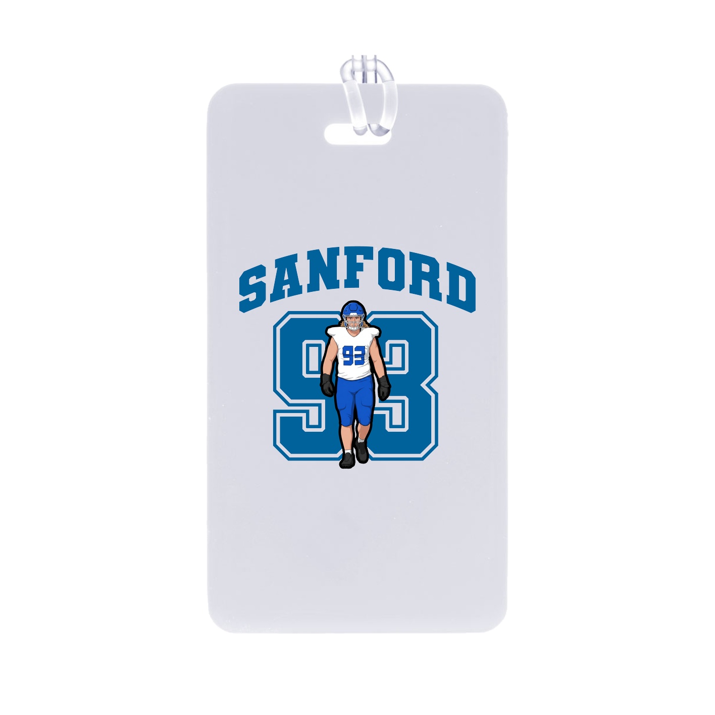 Bag Tag — Number in Classic