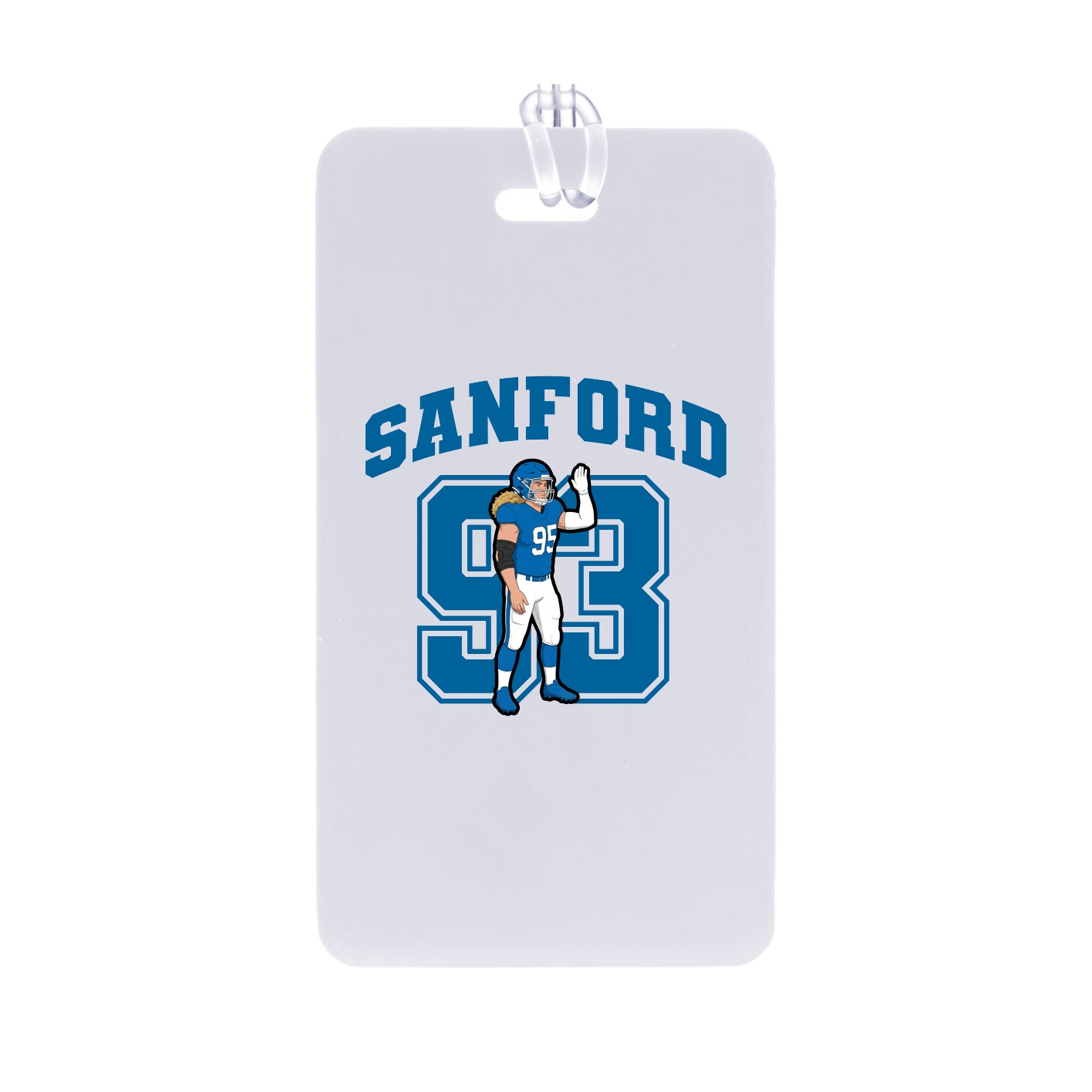 Bag Tag — Number in Classic