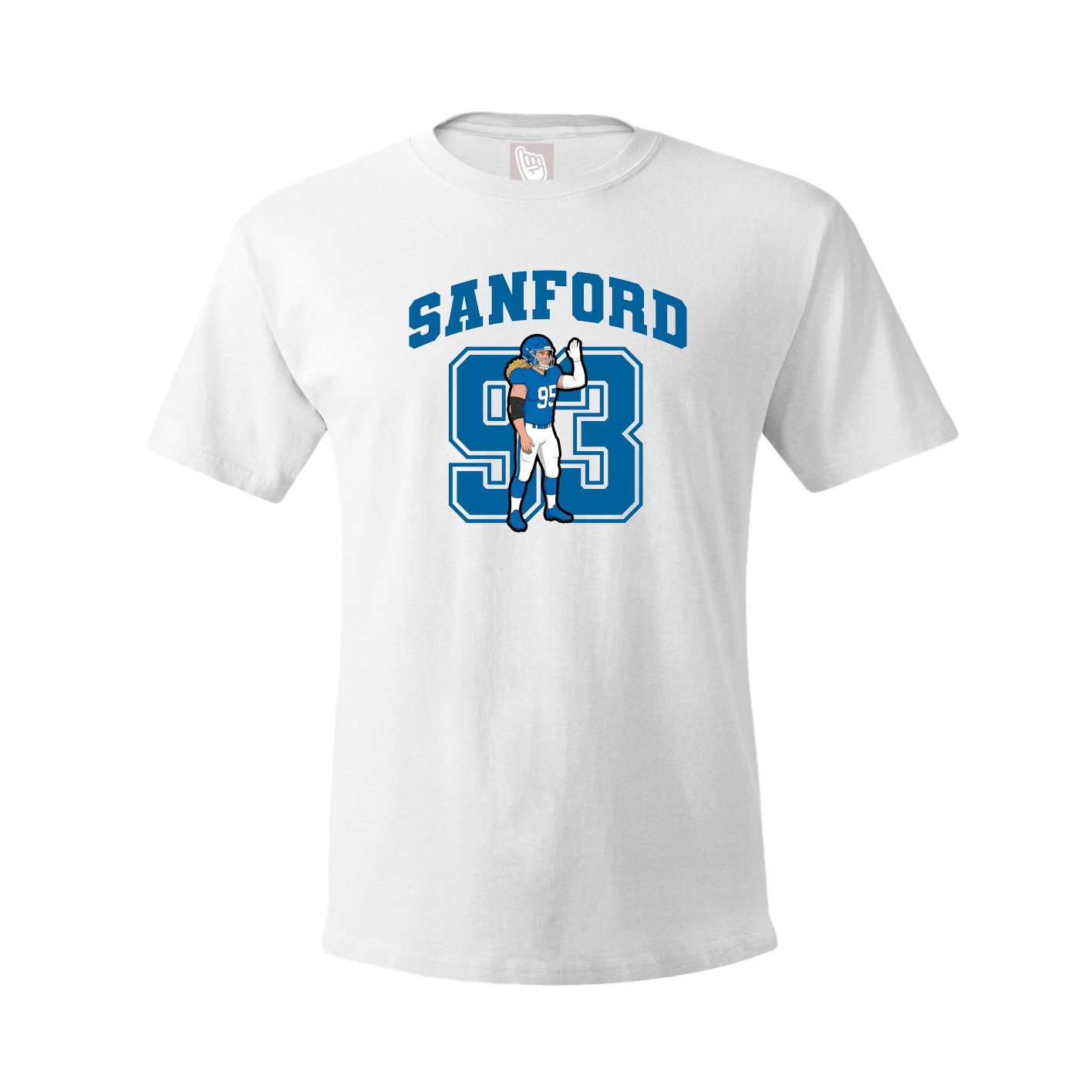 Tee — Number in White