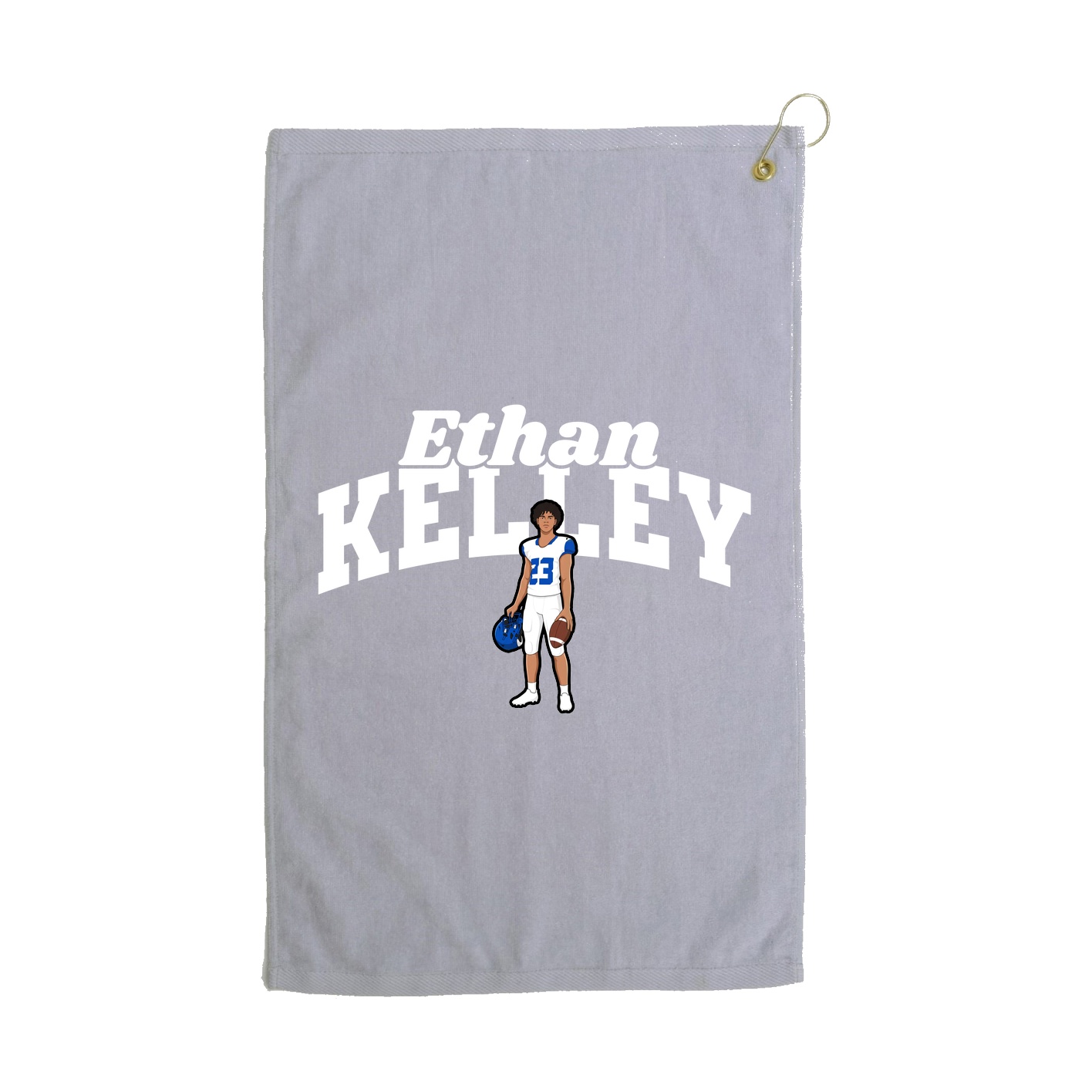 Golf Towel — Signature Arch in Grey