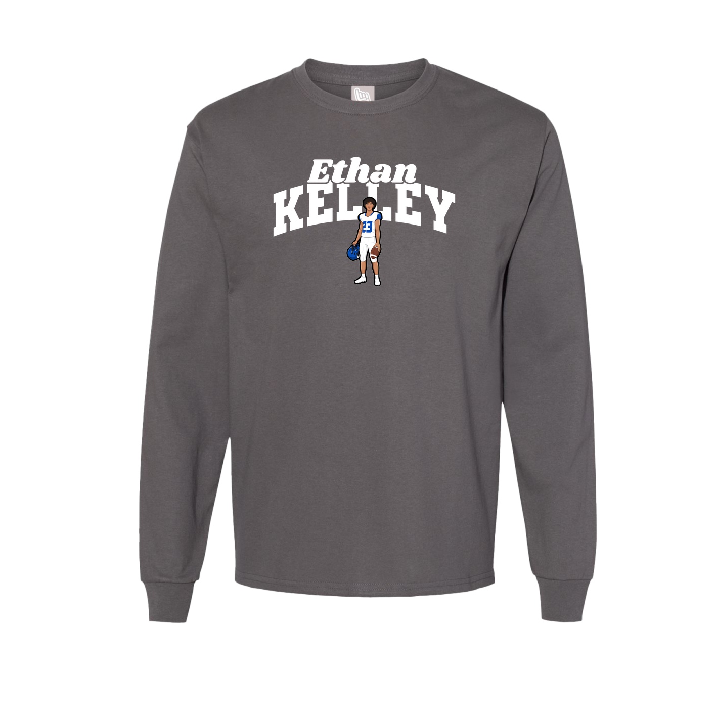 Long Sleeve Tee — Signature Arch in Grey
