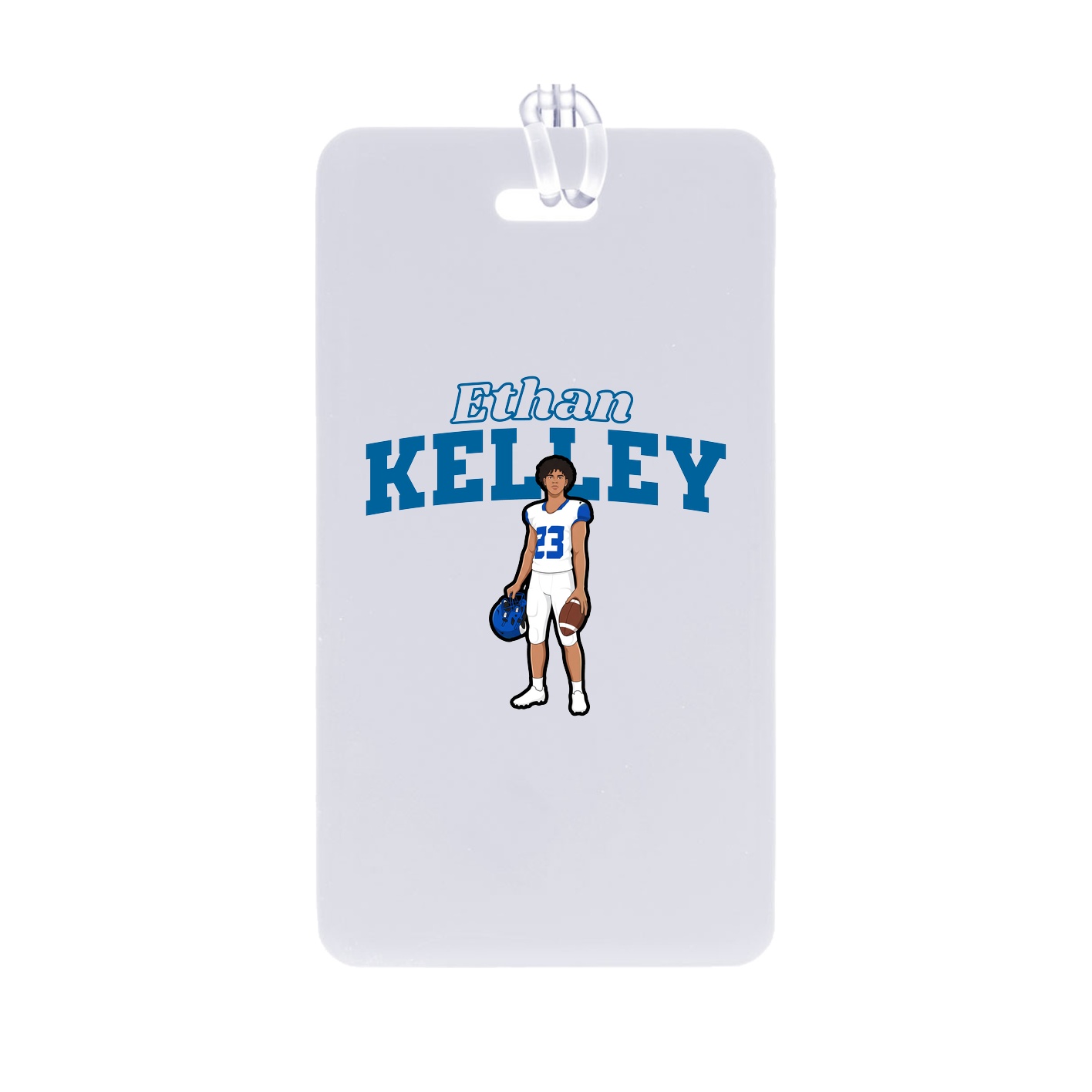 Bag Tag — Name Arch in Classic