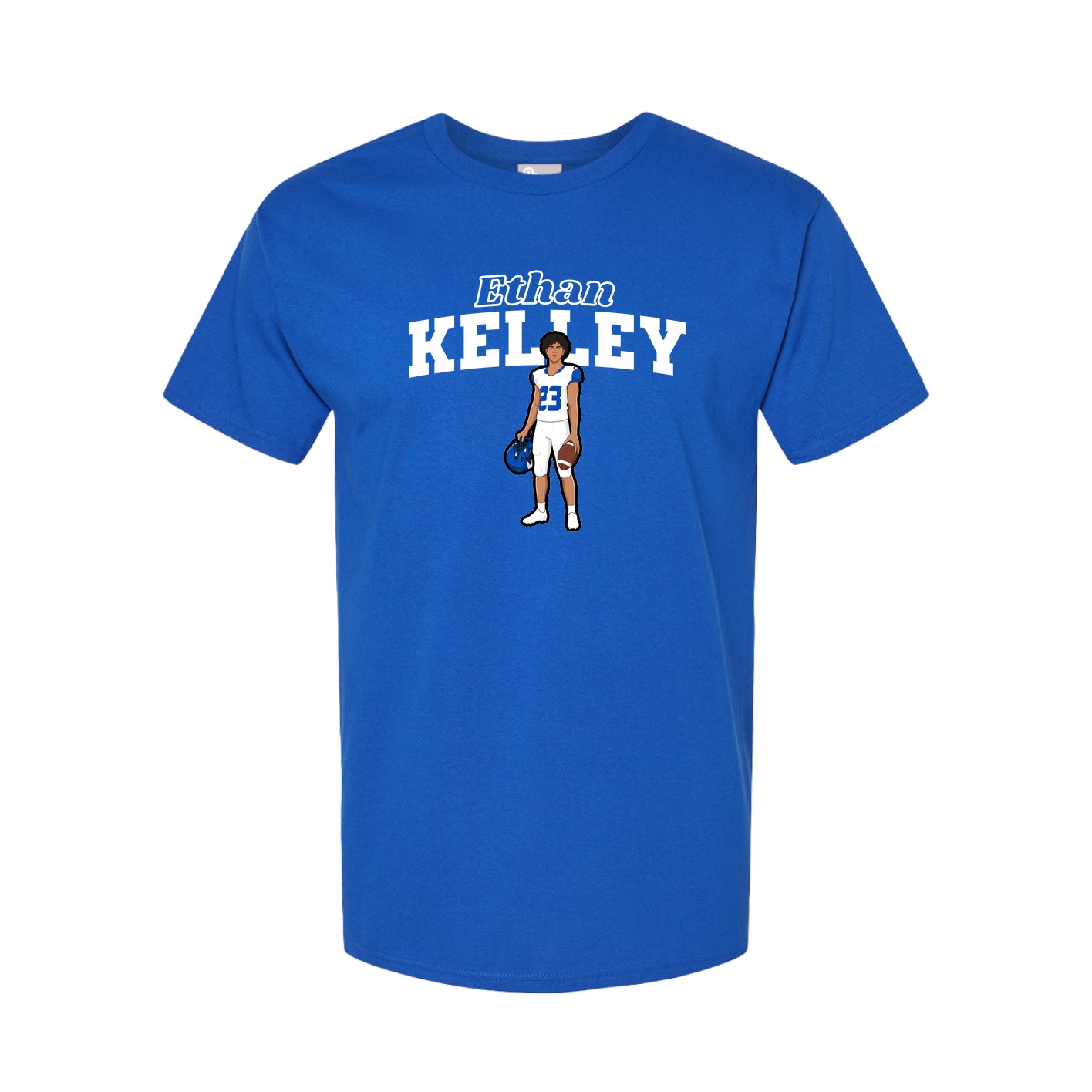 Tee — Name Arch in Royal