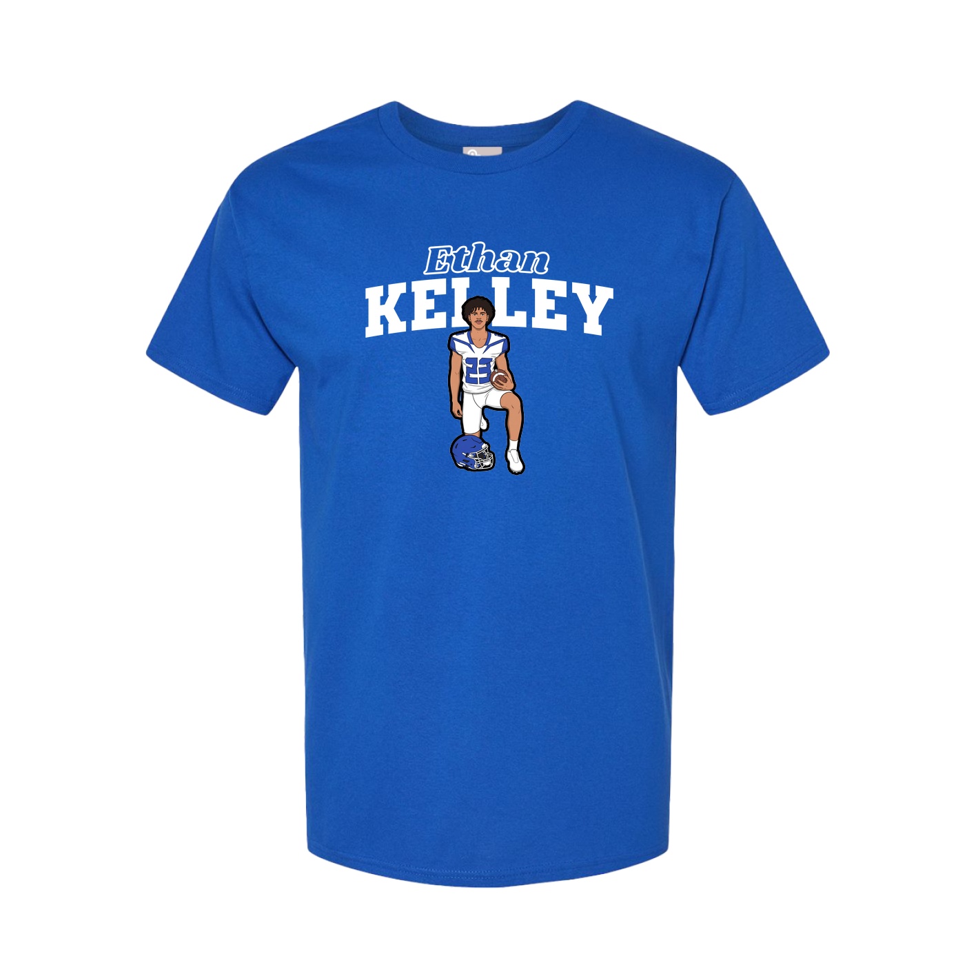 Tee — Name Arch in Royal