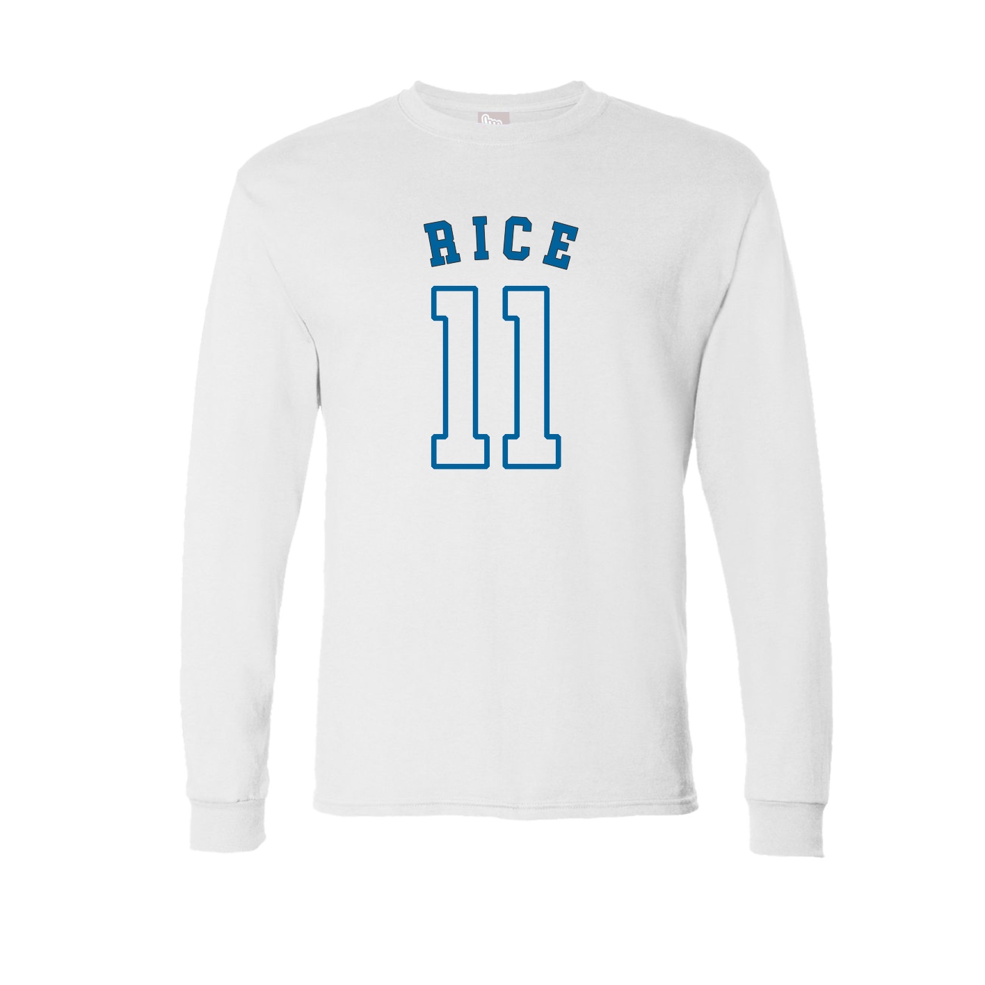 Long Sleeve Tee — Shirsey Arch in White