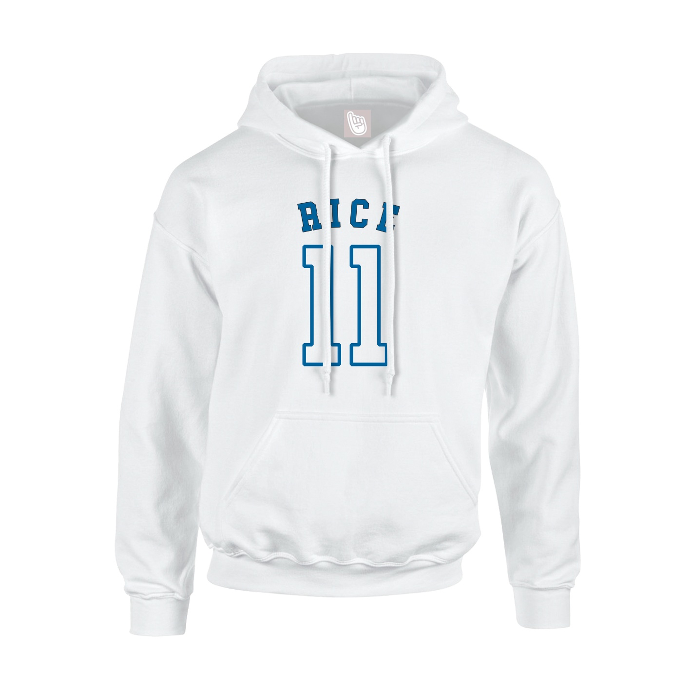 Hoodie — Shirsey Arch in White