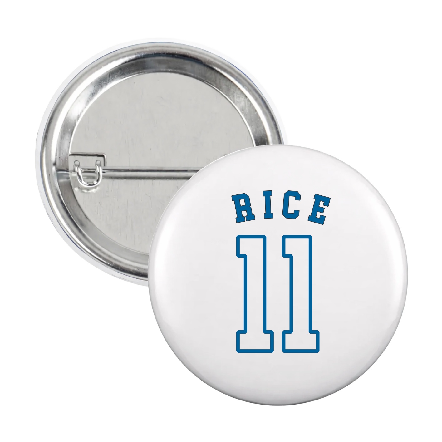 Game Day Button — Shirsey Arch in White