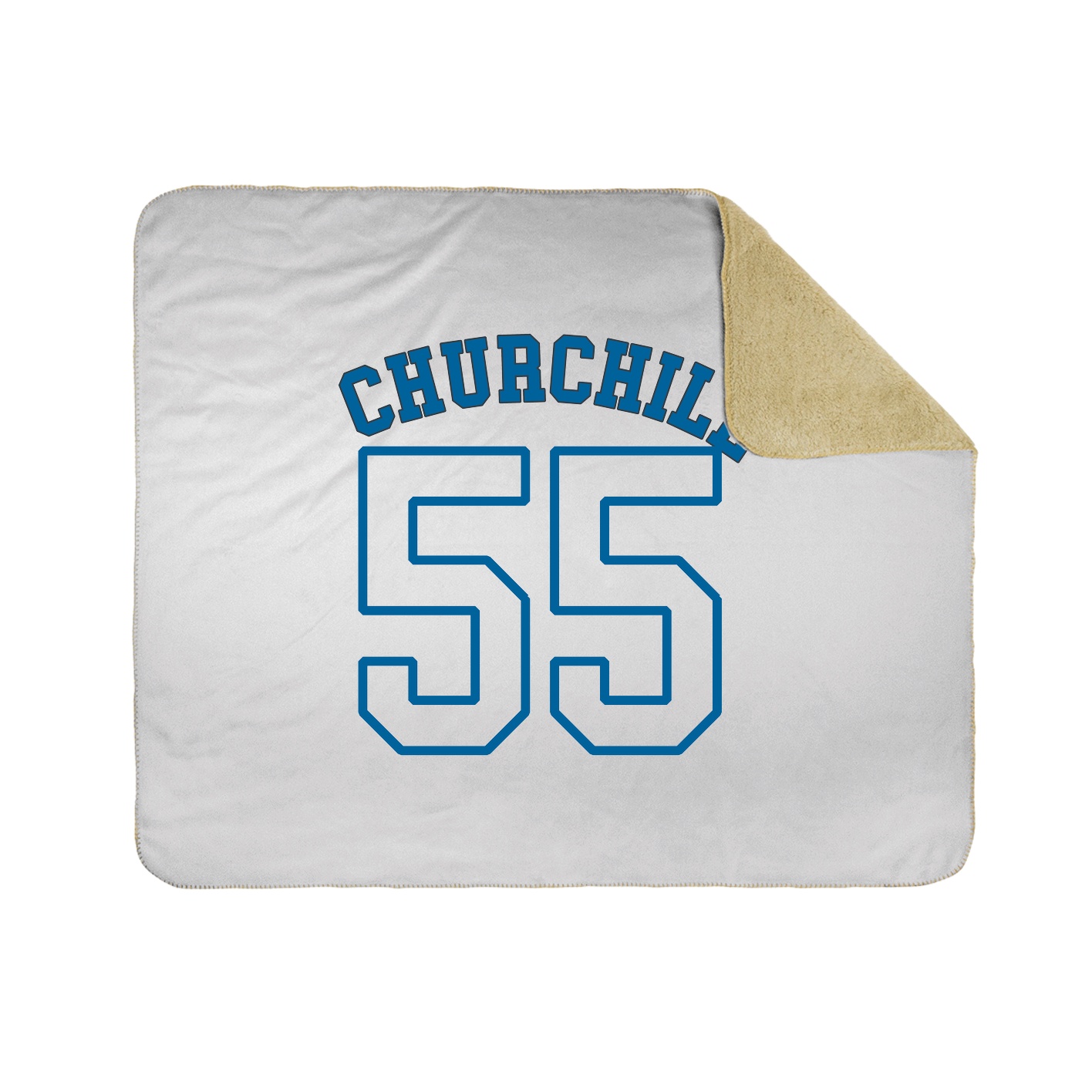 Throw Blanket — Shirsey Arch in White