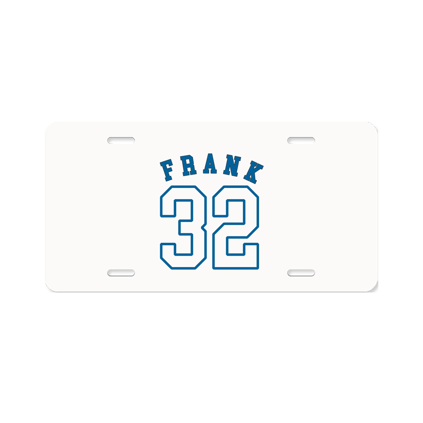 License Plate — Shirsey Arch in Classic