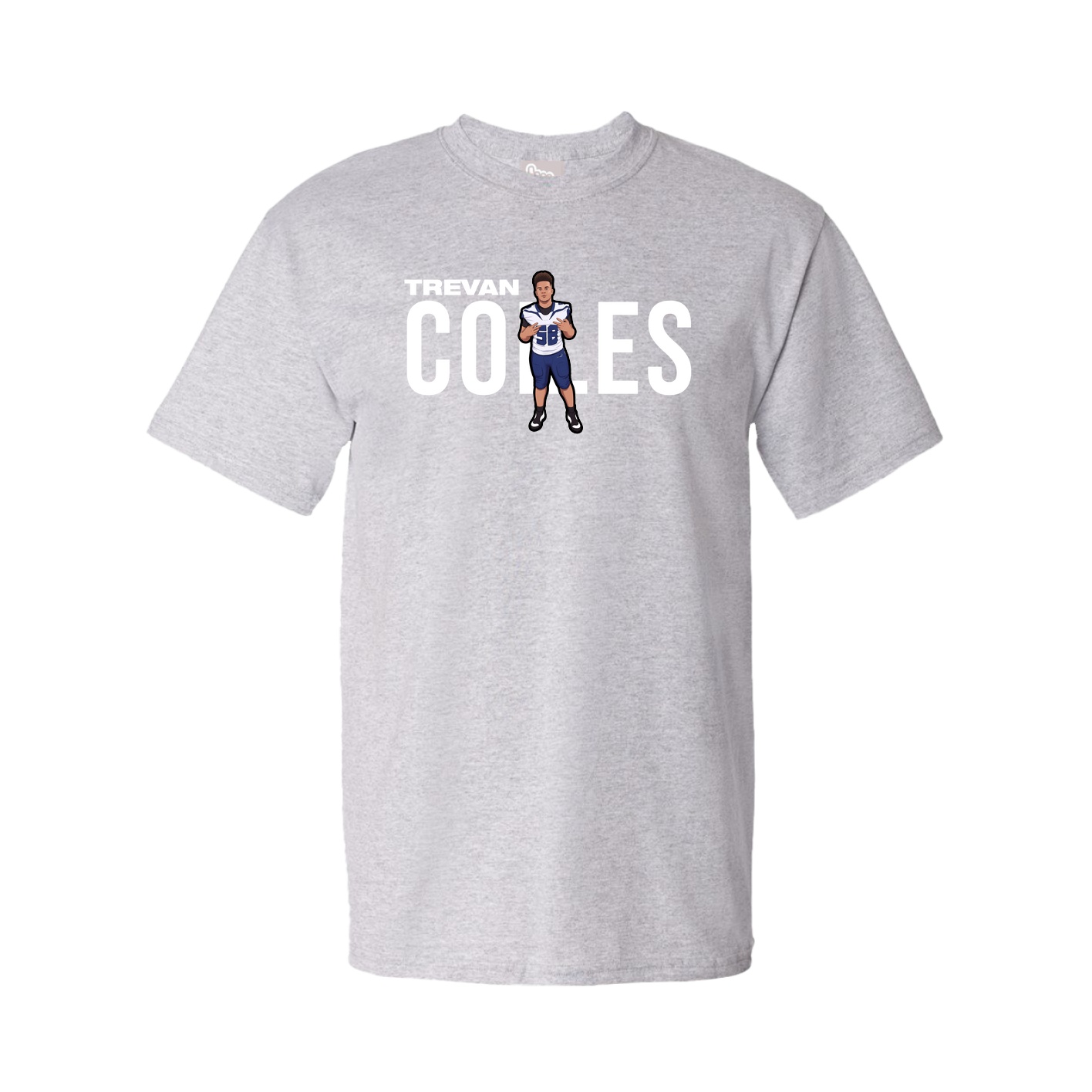 Youth Tee — Player Name in Grey