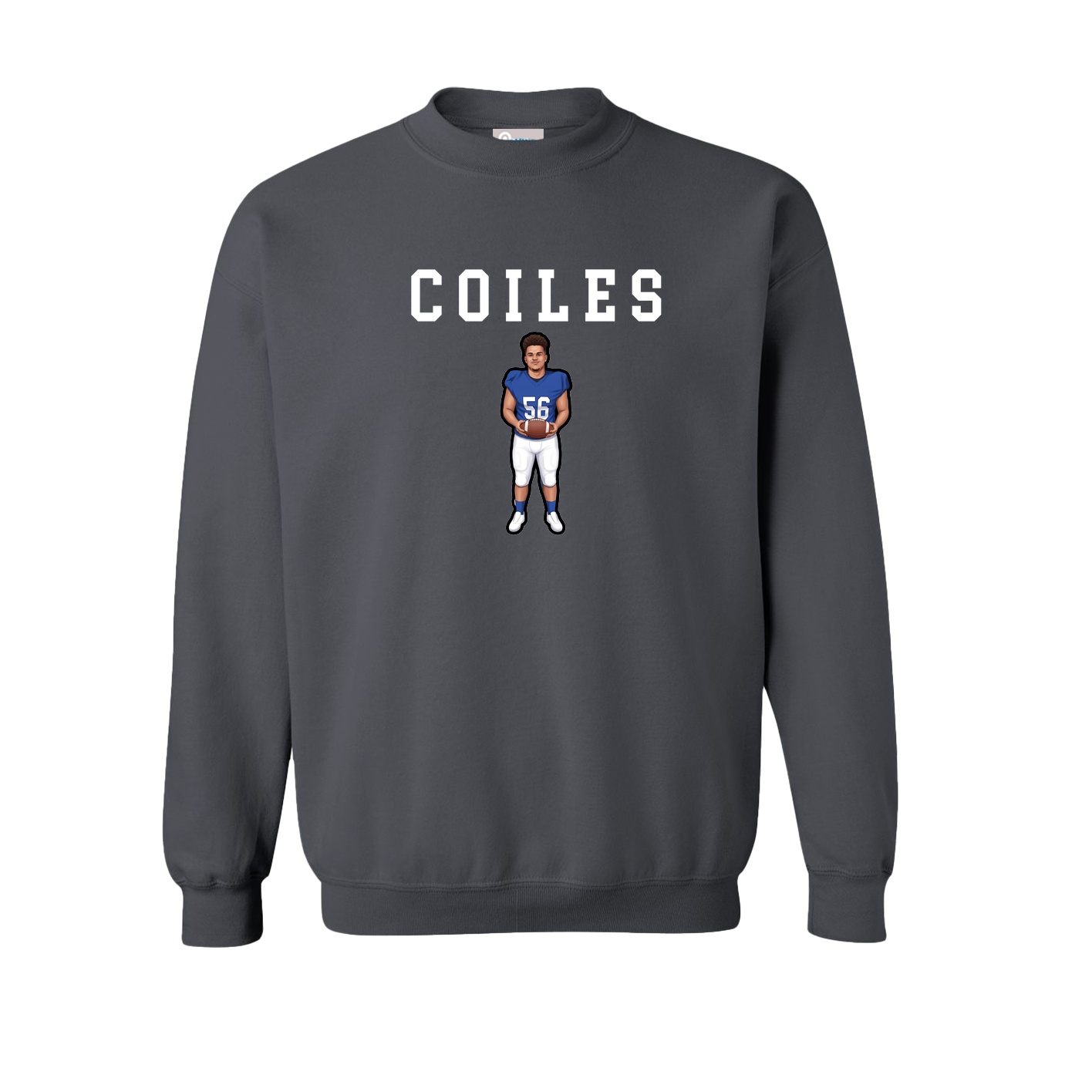 Fleece Crew — Shirsey in Grey