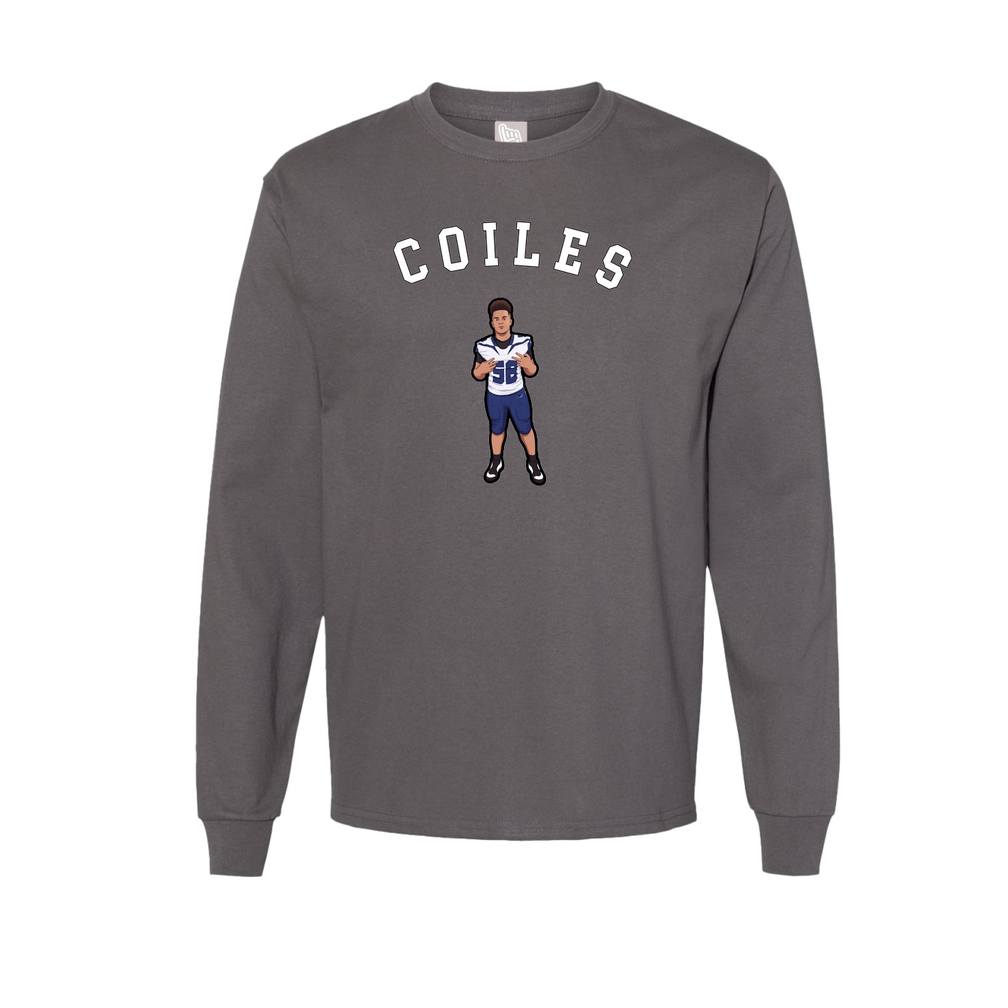 Long Sleeve Tee — Shirsey Arch in Grey