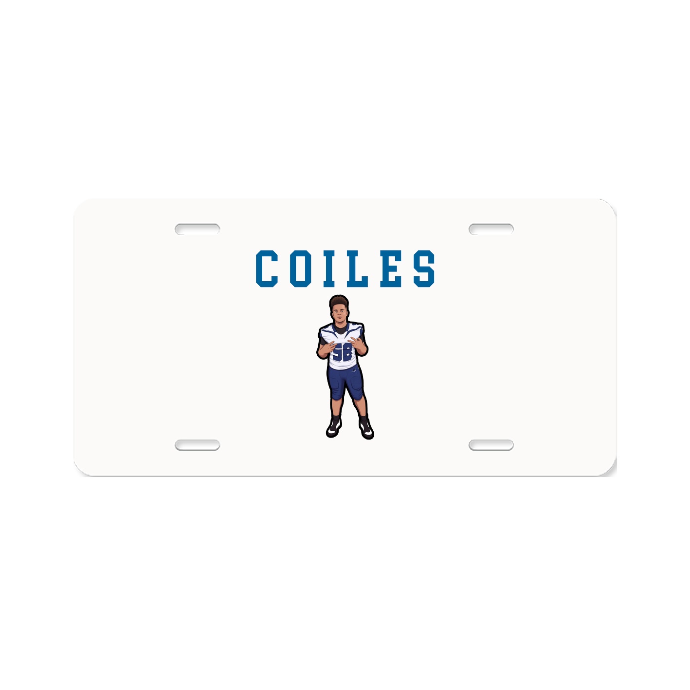 License Plate — Shirsey in Classic