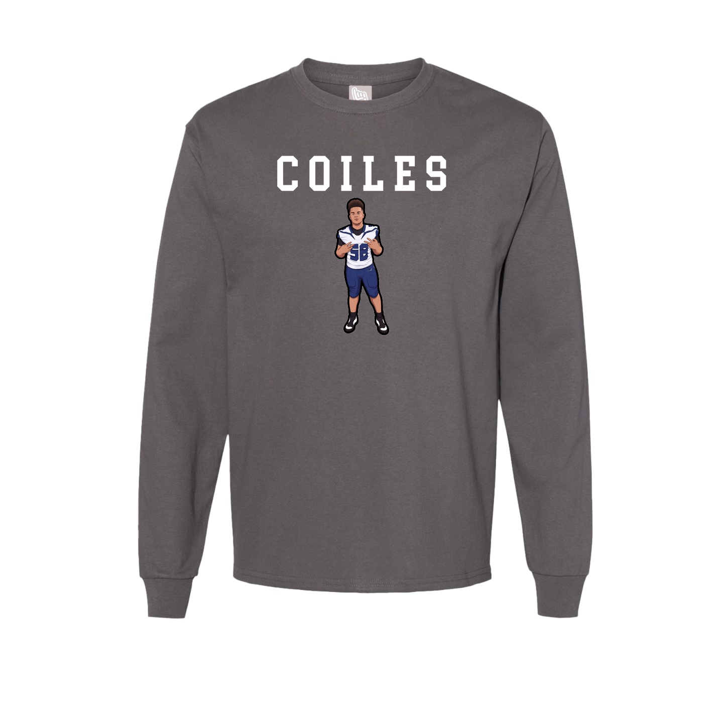 Long Sleeve Tee — Shirsey in Grey
