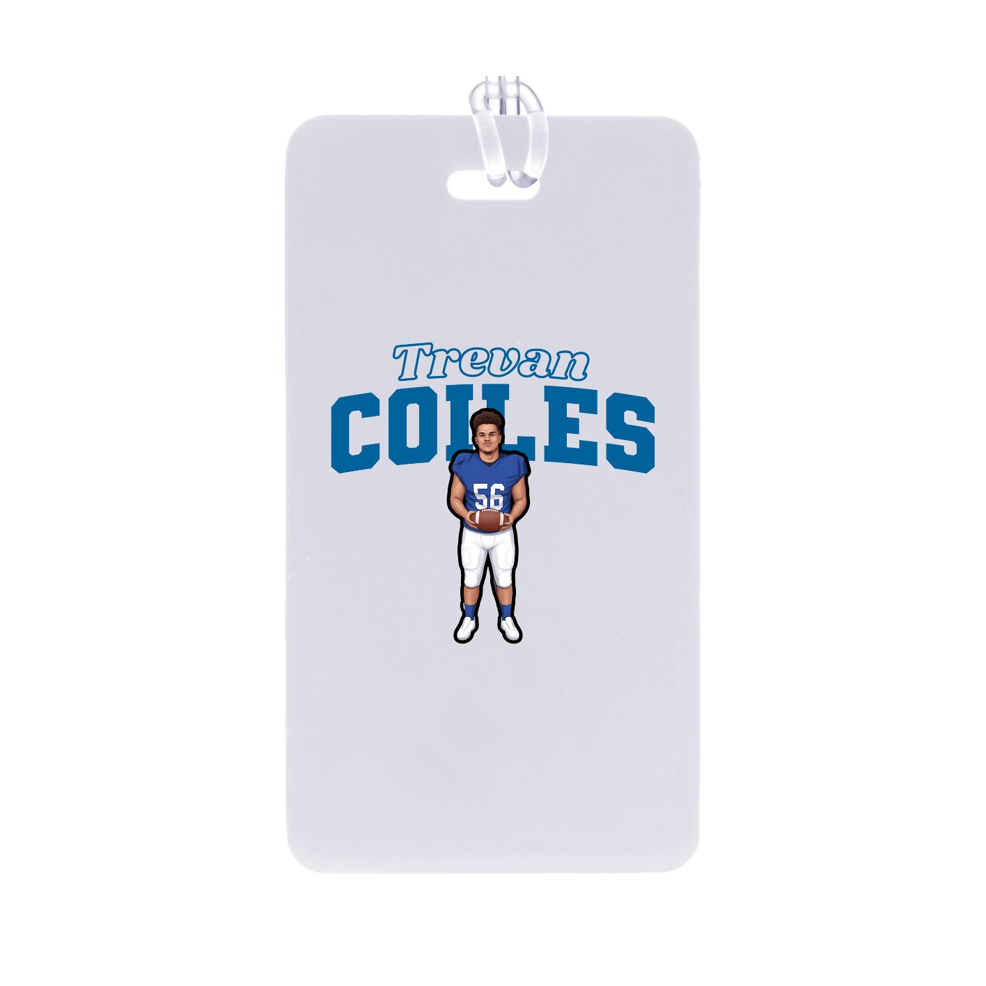Bag Tag — Name Arch in Classic