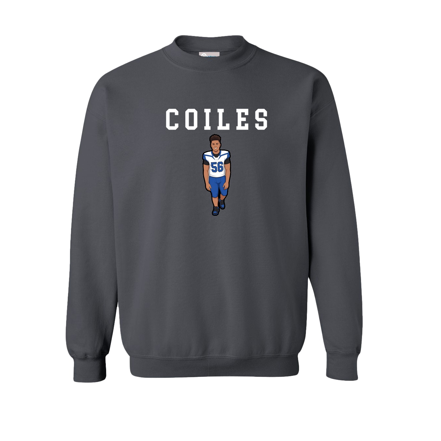 Fleece Crew — Shirsey in Grey
