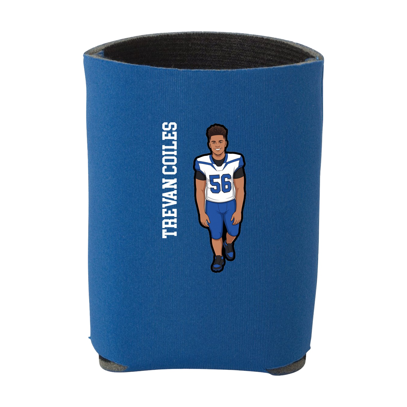 Can Holder — Name Vertical in Royal