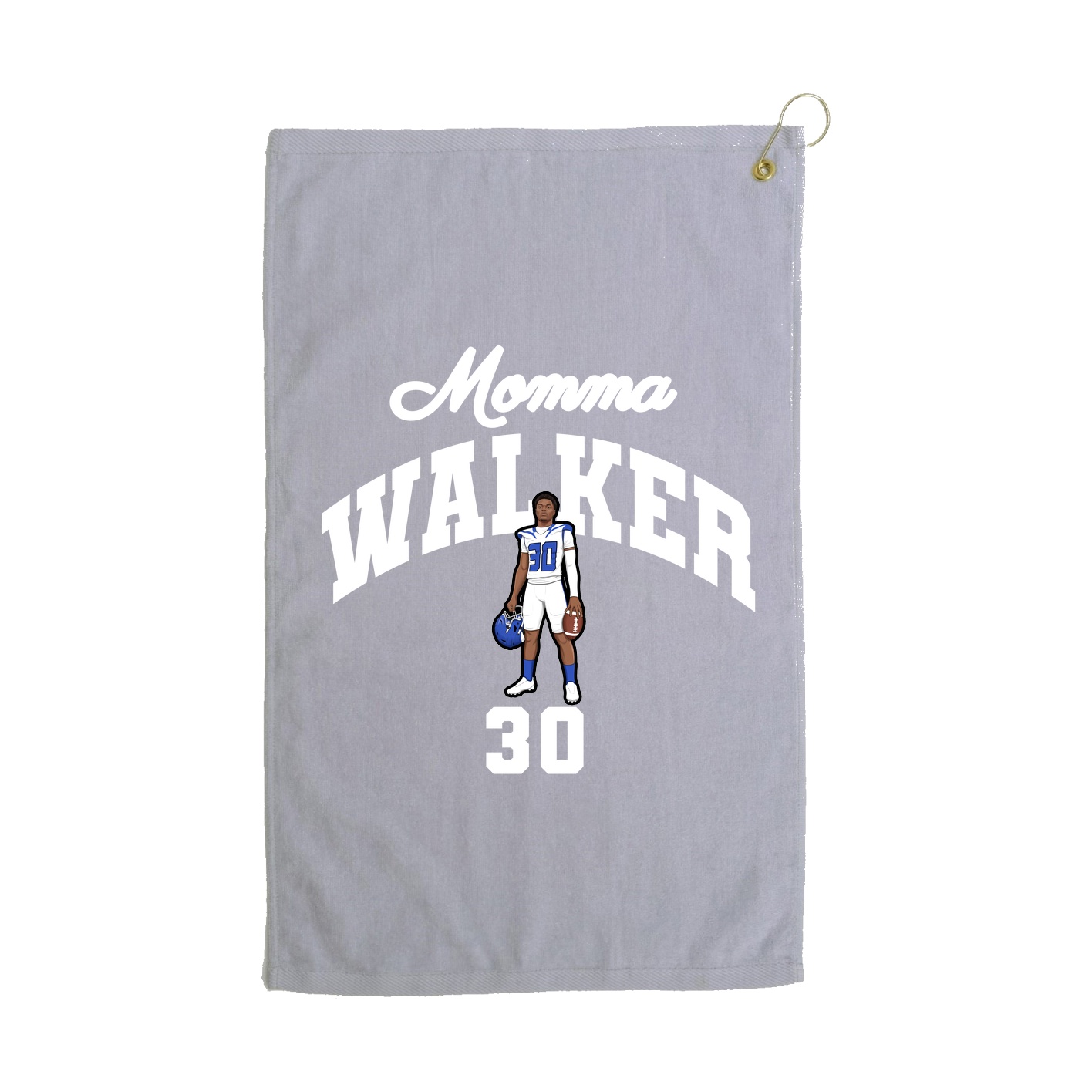 Golf Towel — Mothers Day Arch in Grey