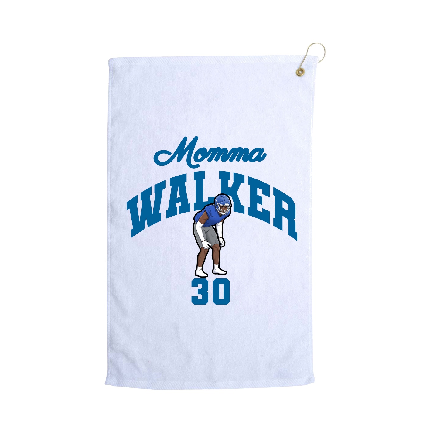 Golf Towel — Mothers Day Arch in White