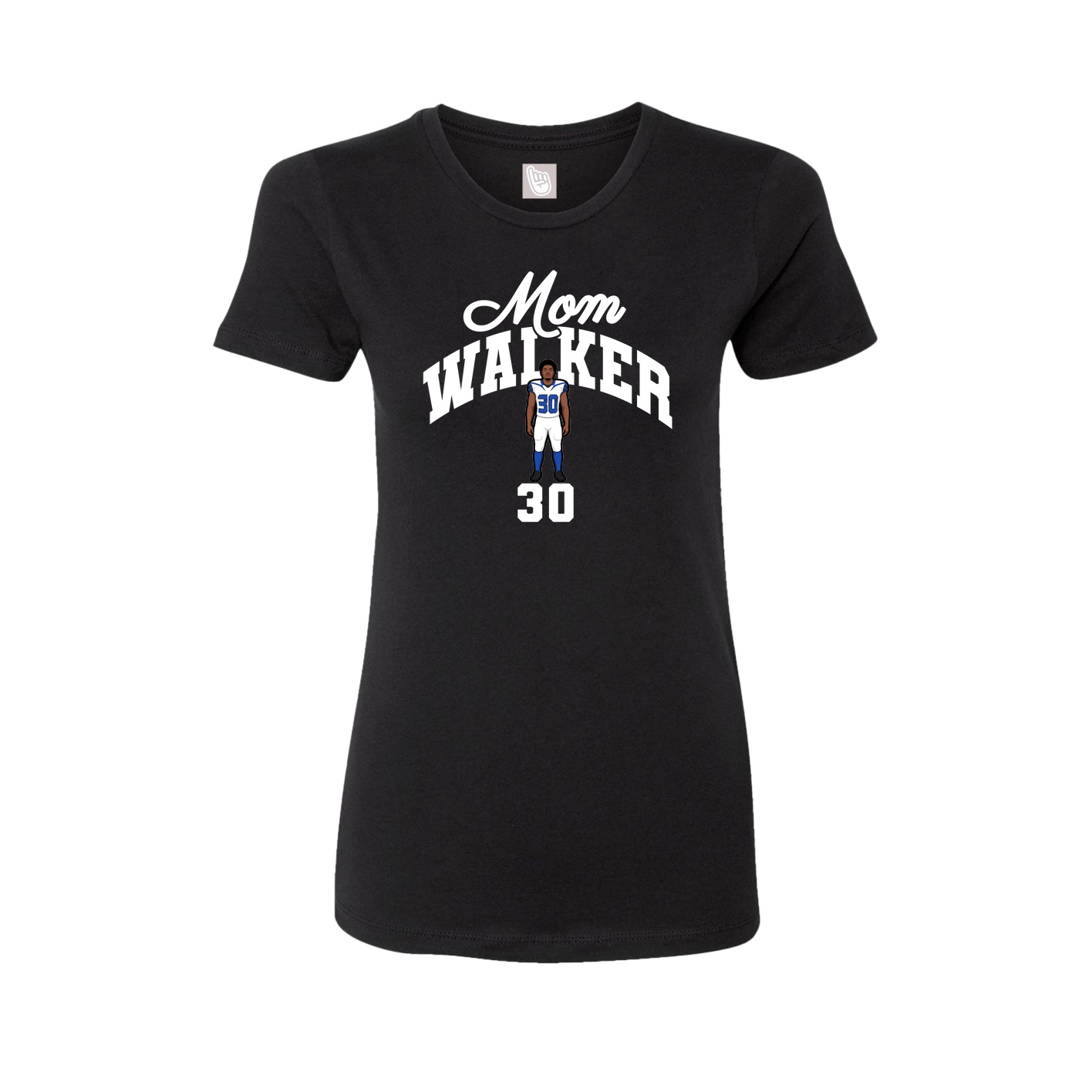 Womens Tee — Mothers Day Arch in Black