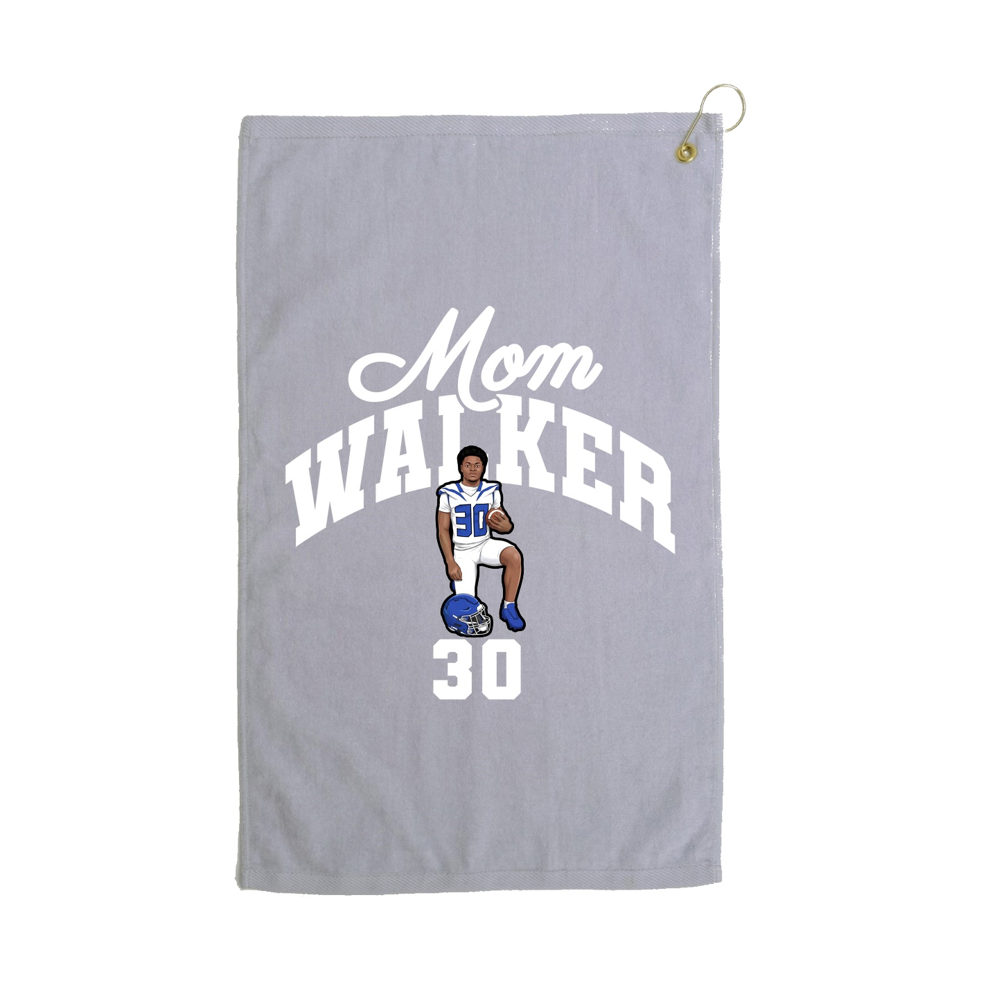 Golf Towel — Mothers Day Arch in Grey