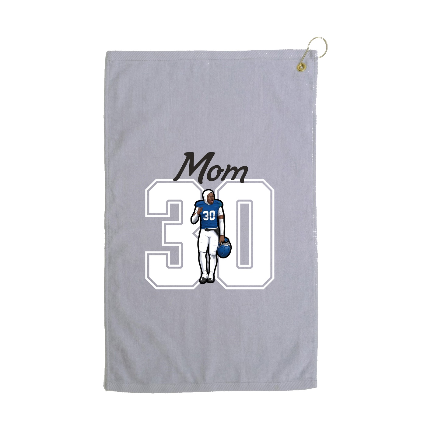 Golf Towel — Mothers Day Shirsey in Grey