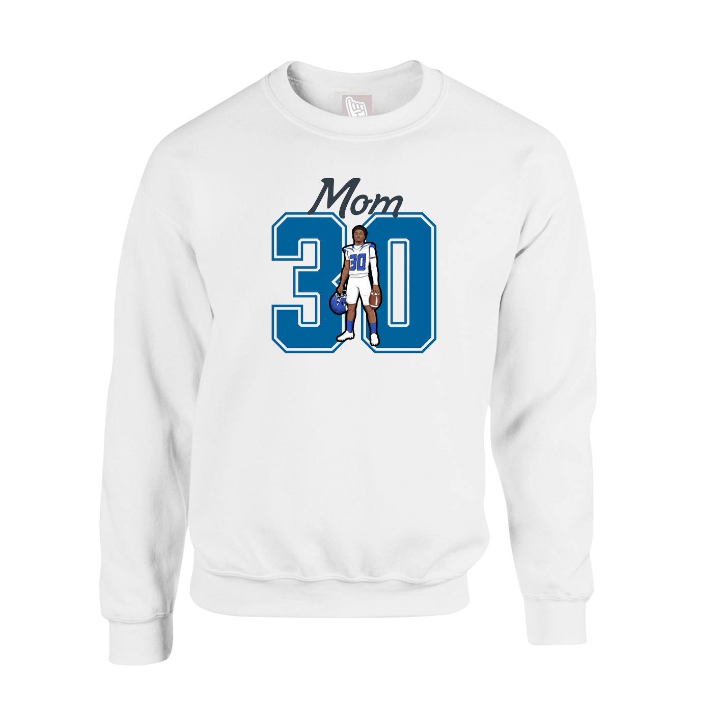 Fleece Crew — Mothers Day Shirsey in White