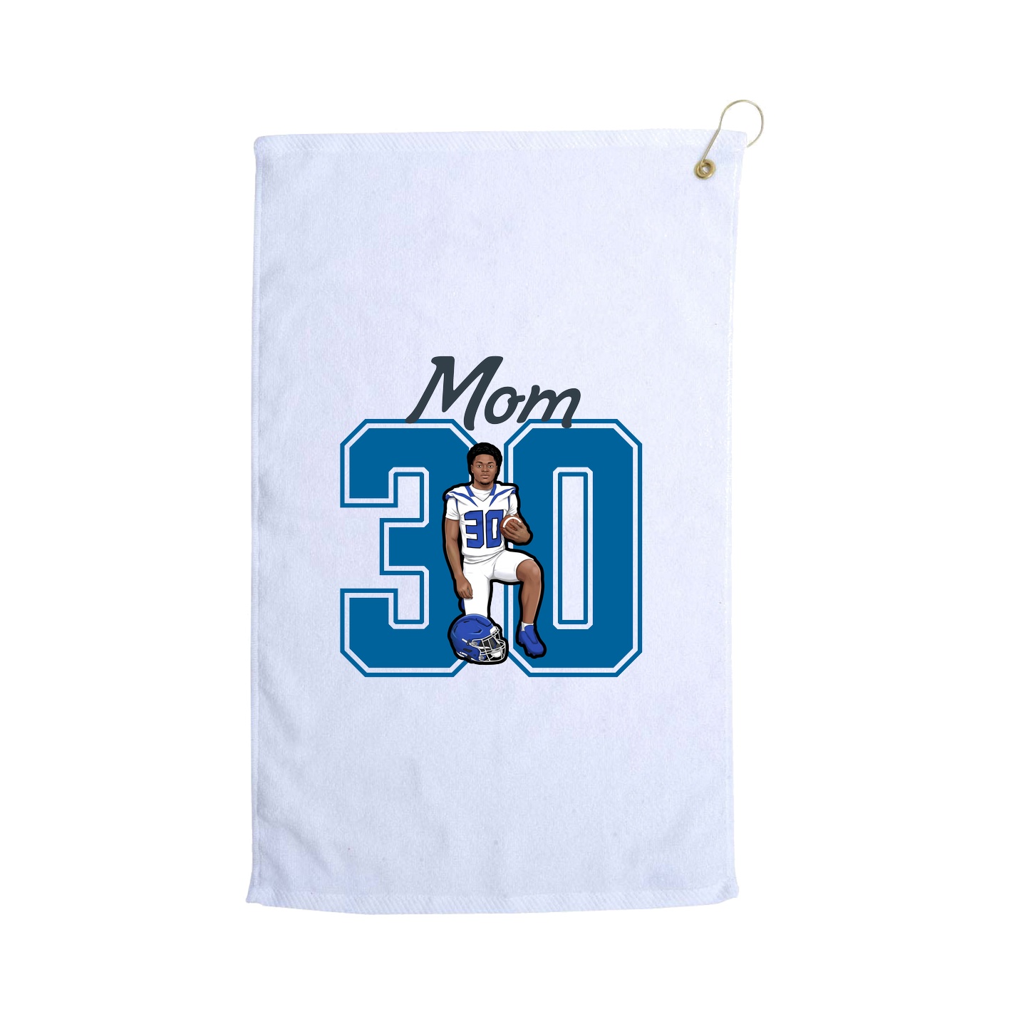 Golf Towel — Mothers Day Shirsey in White