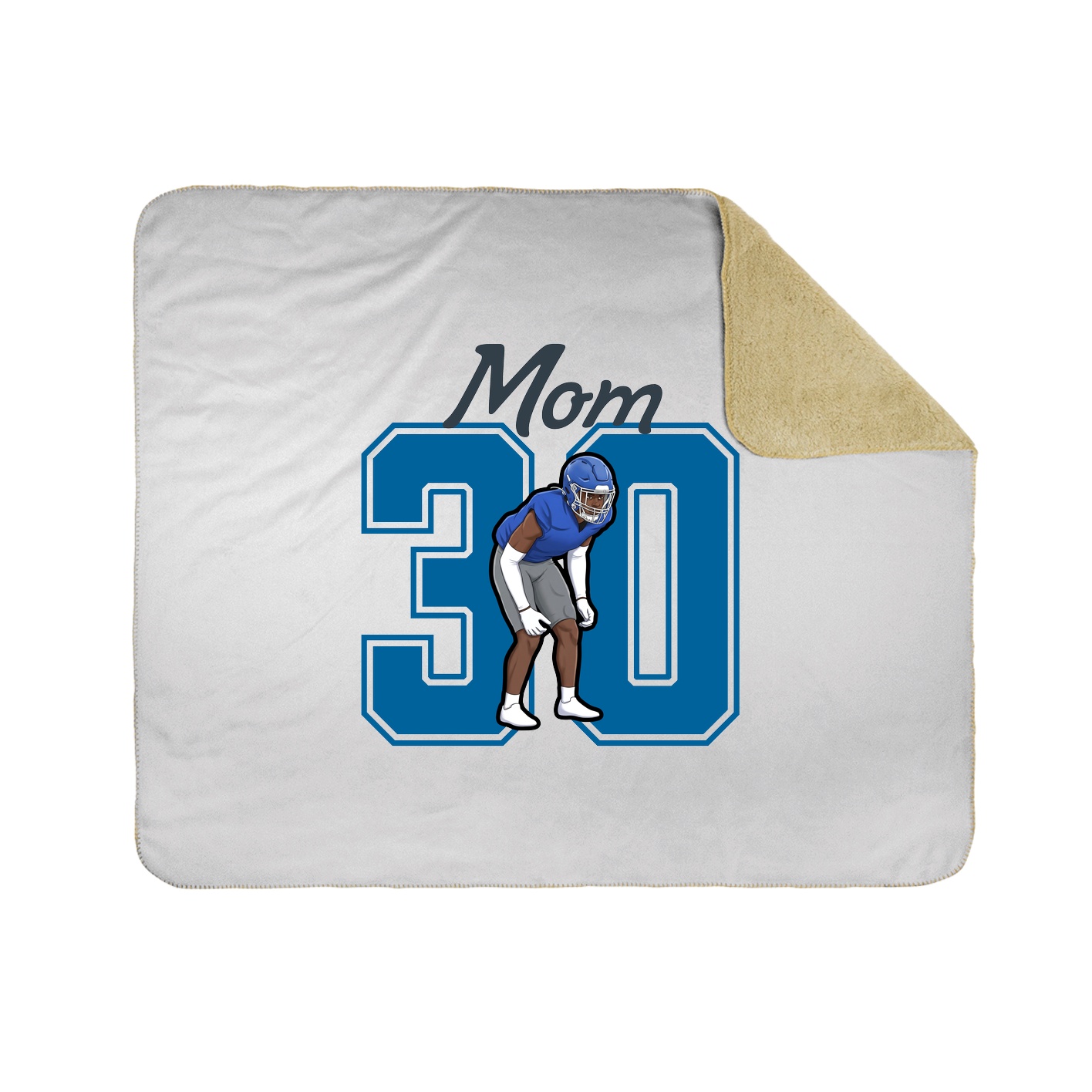Throw Blanket — Mothers Day Shirsey in White