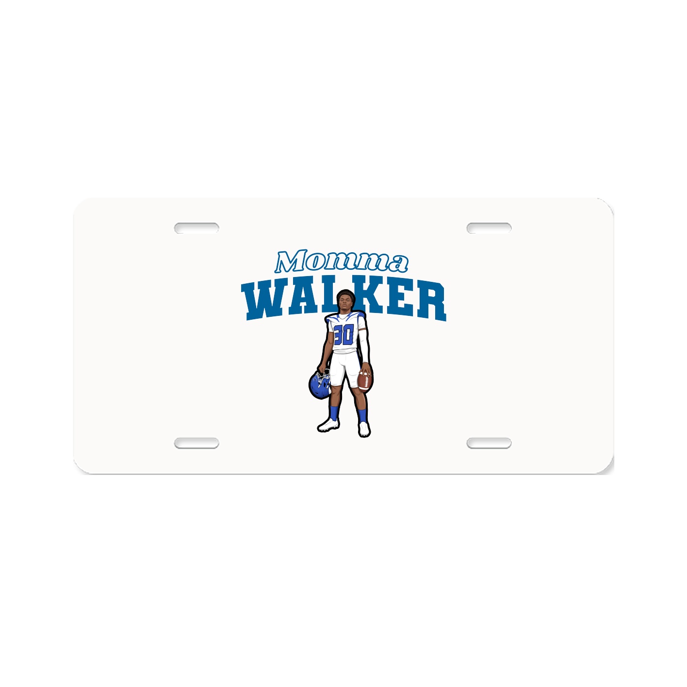 License Plate — Mothers Day Block in Classic