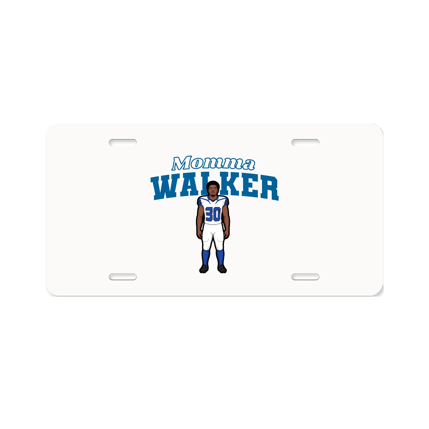 License Plate — Mothers Day Block in Classic
