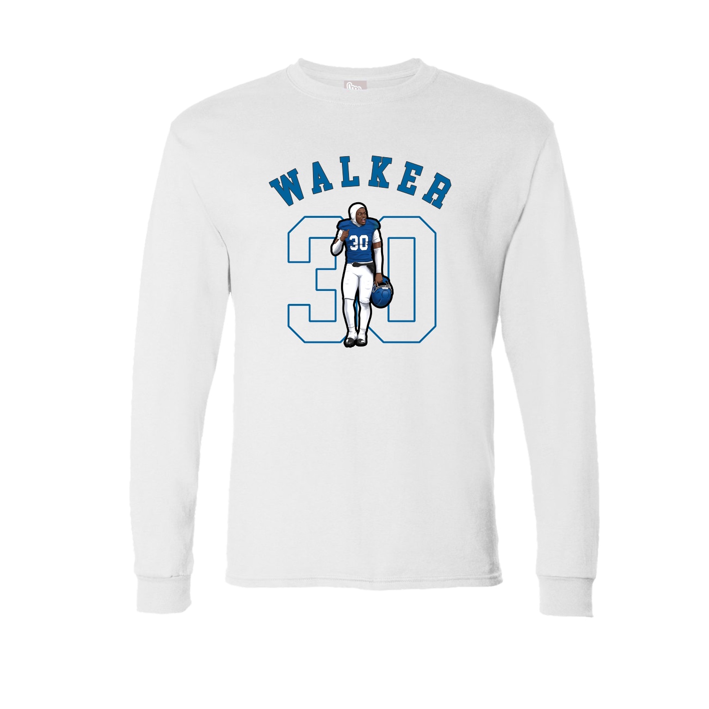Long Sleeve Tee — Shirsey Arch in White