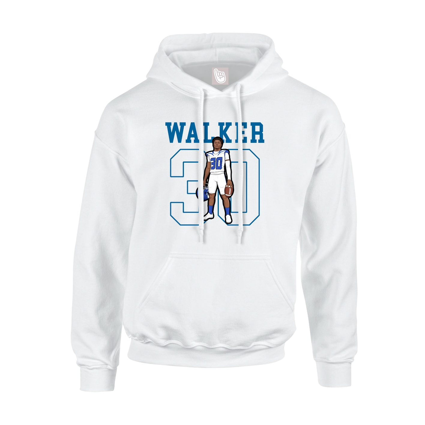 Youth Hoodie — Shirsey in White