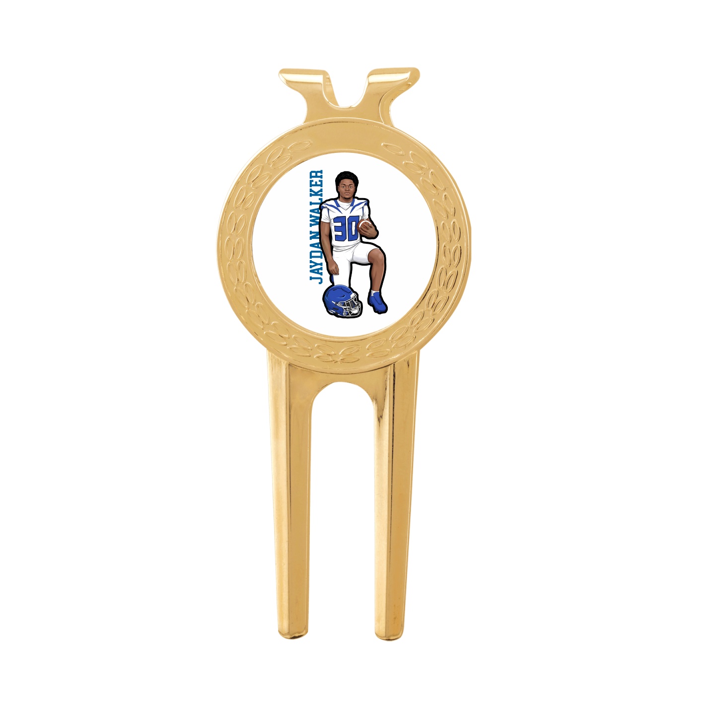 Divot Tool with Ball Marker — Name Vertical in Classic