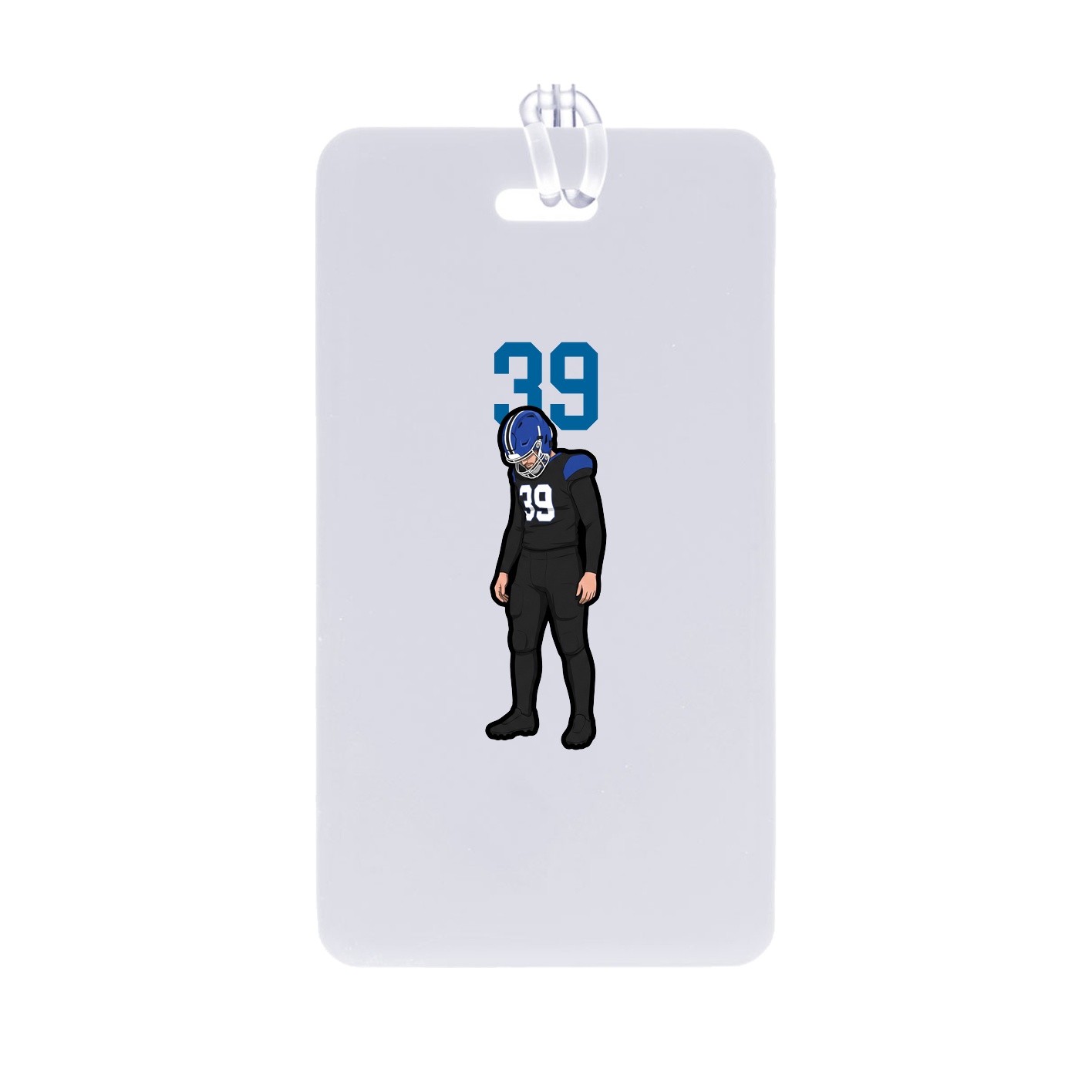 Bag Tag — Number Top in Classic