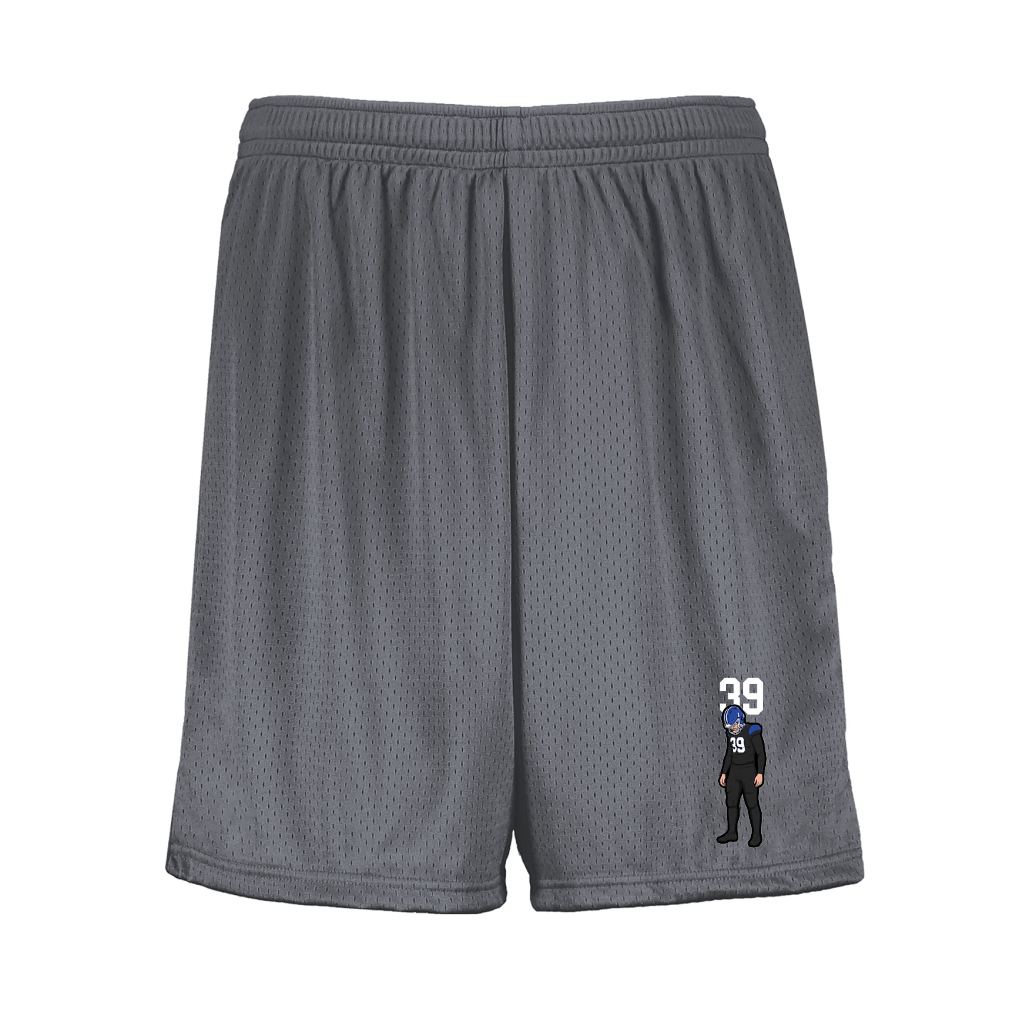 Shorts — Number Top in Grey