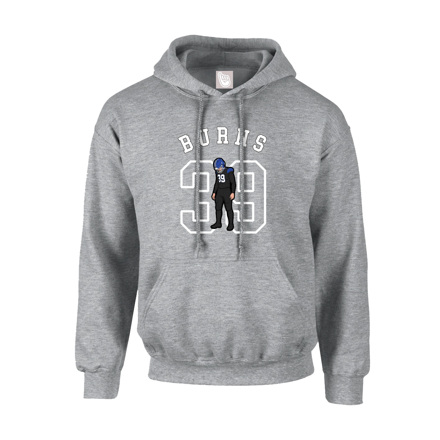 Hoodie — Shirsey Arch in Grey
