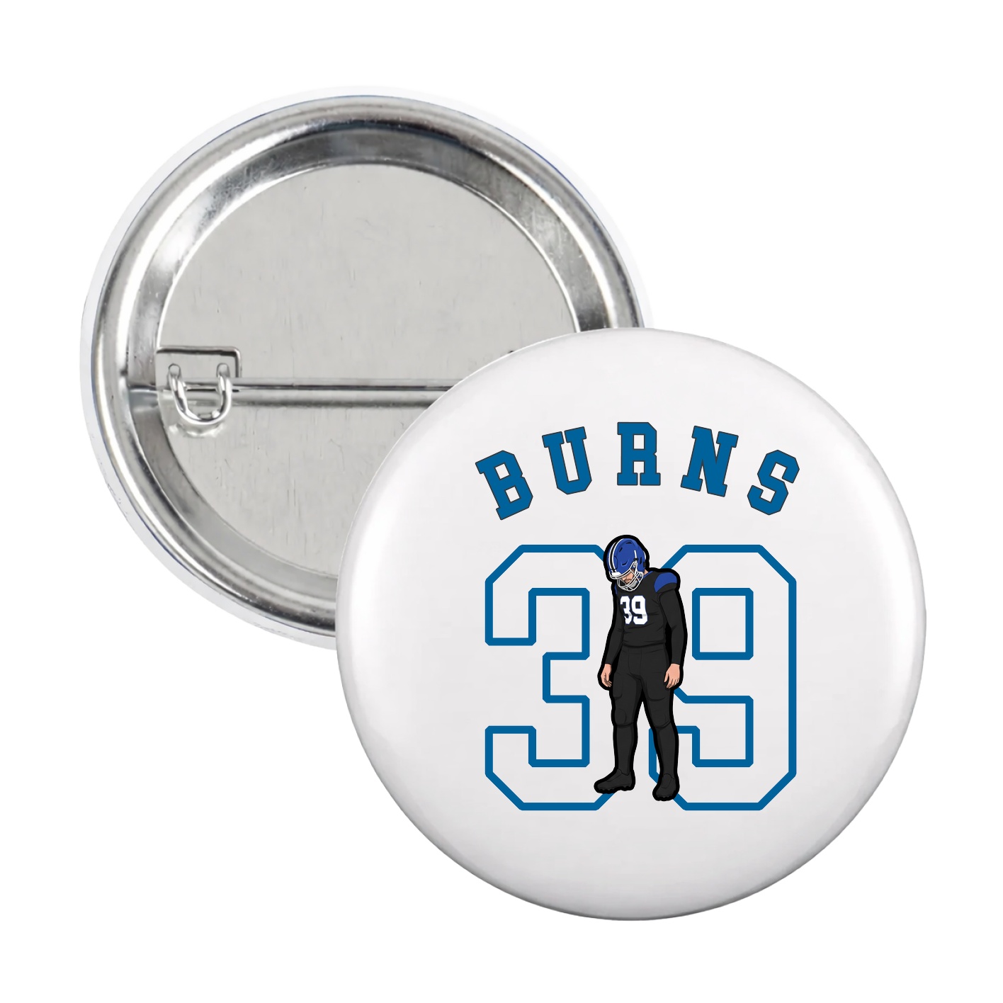 Game Day Button — Shirsey Arch in White